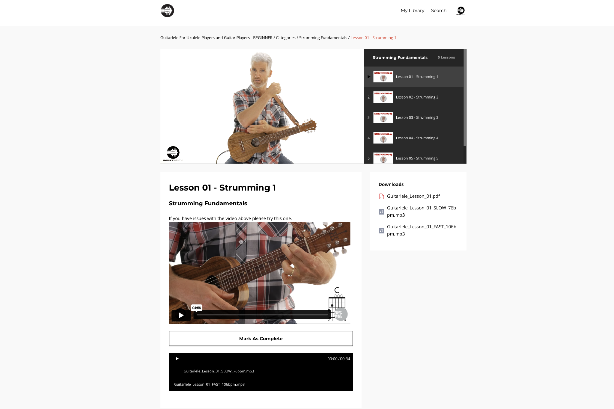 Guitarlele For Ukulele & Guitar Players - Uke Like The Pros