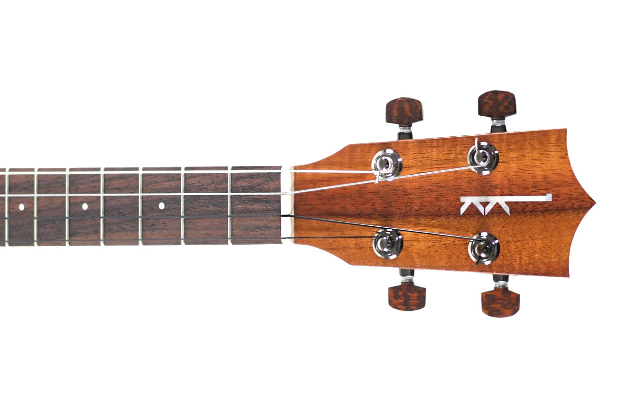 Kamaka HF-4 Light Curl Koa Baritone Ukulele