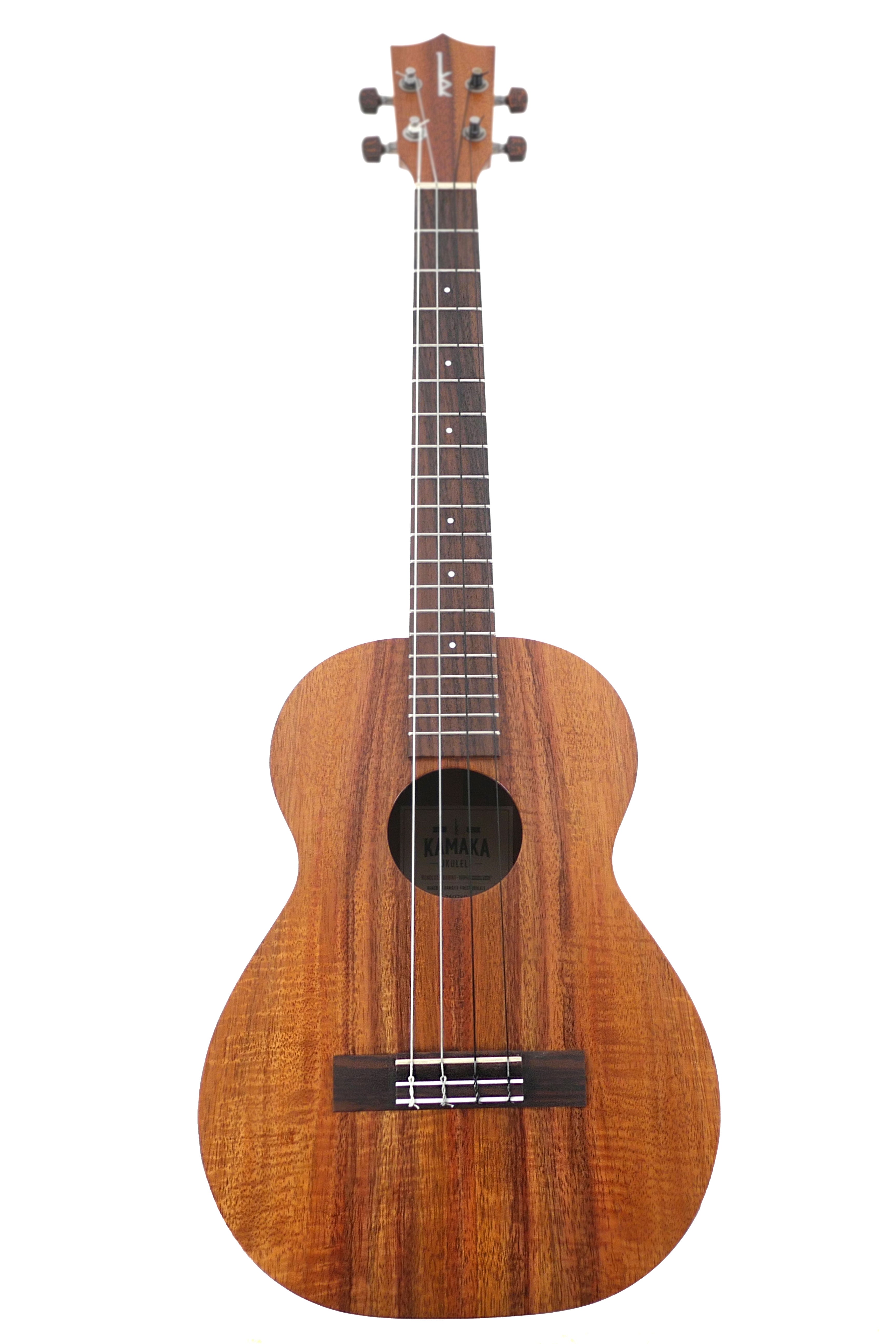 Kamaka HF-4 Light Curl Koa Baritone Ukulele