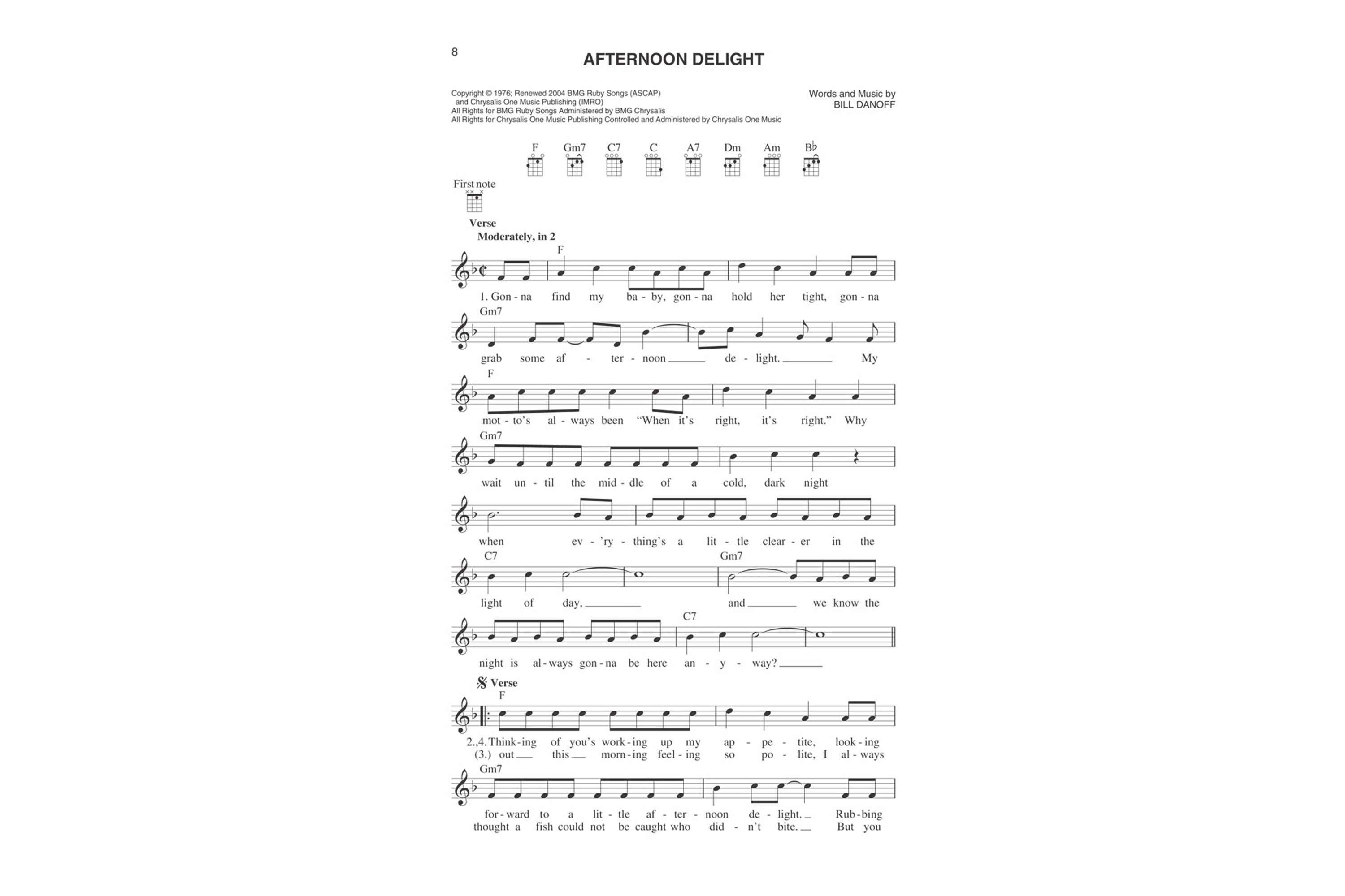 Ukulele Fake Book Travel Size