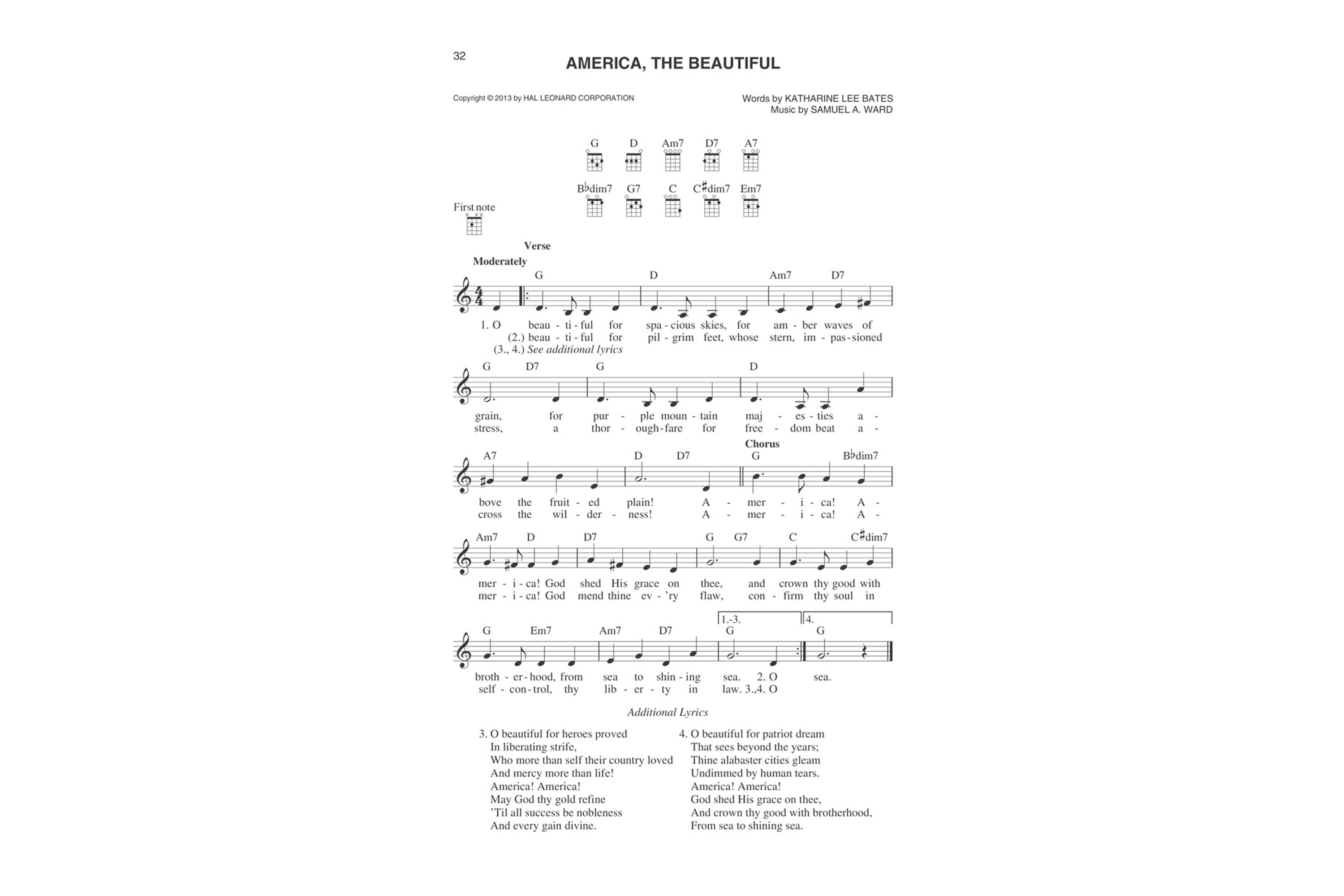 Ukulele Fake Book Travel Size