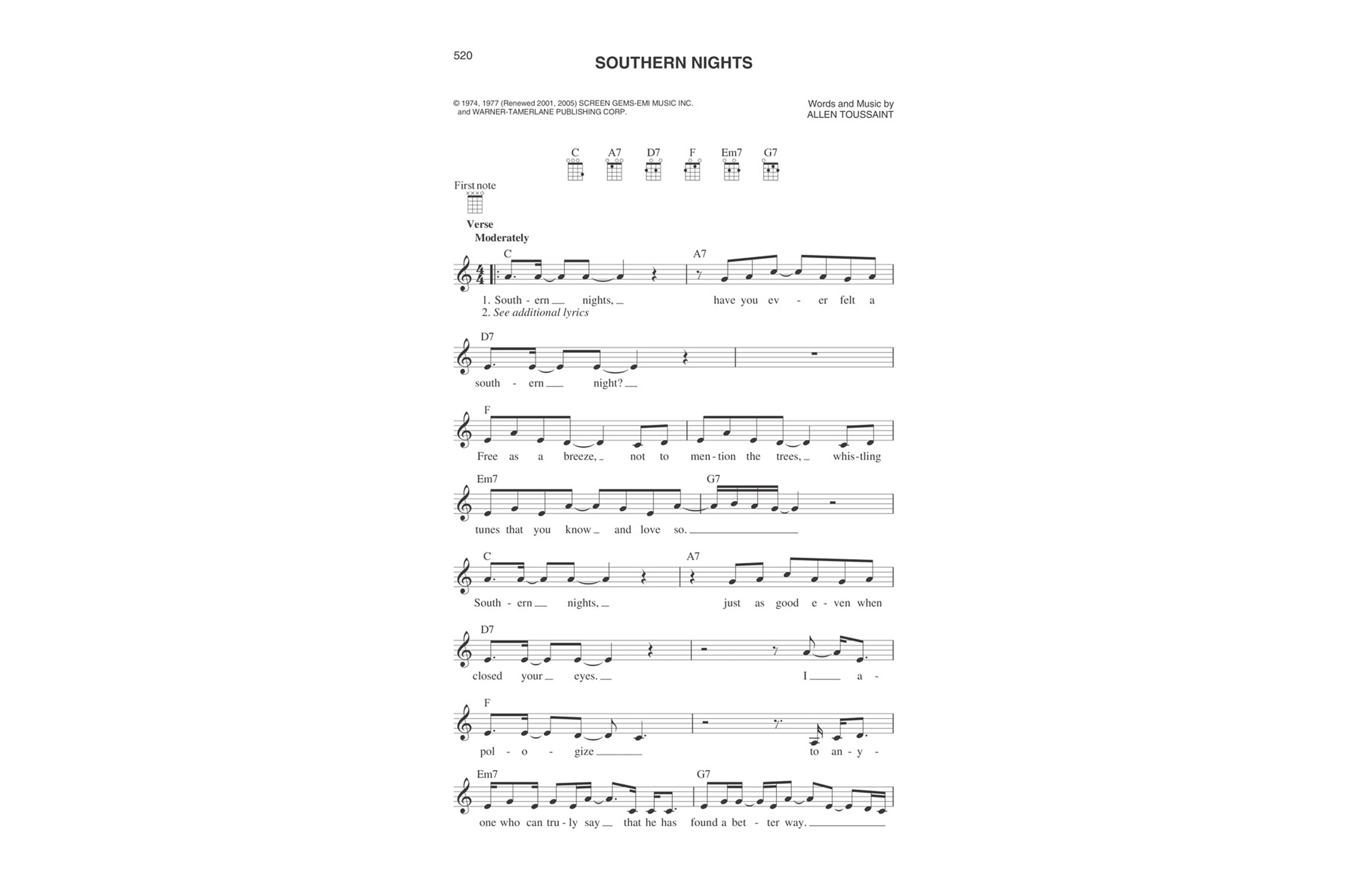 Ukulele Fake Book Travel Size