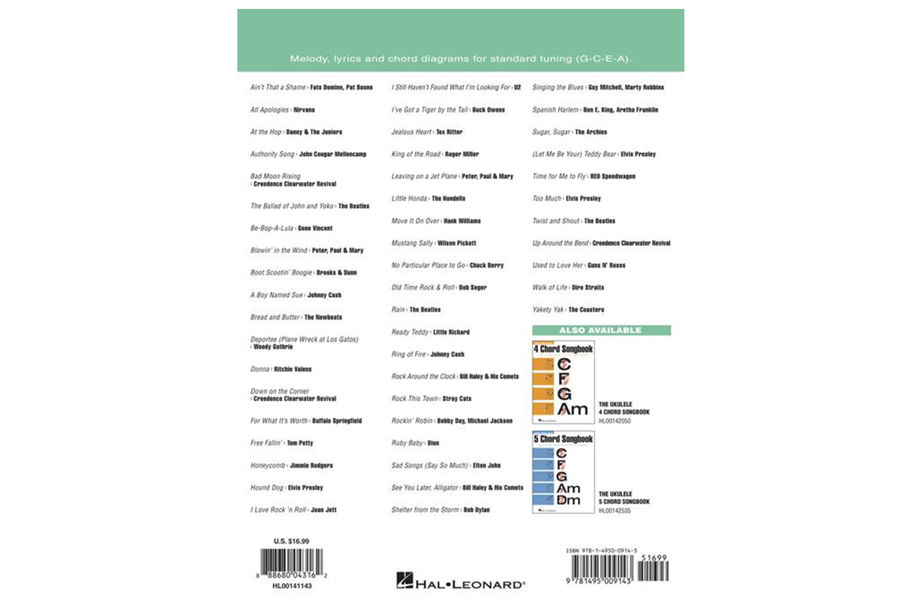 The Ukulele 3 Chord Songbook