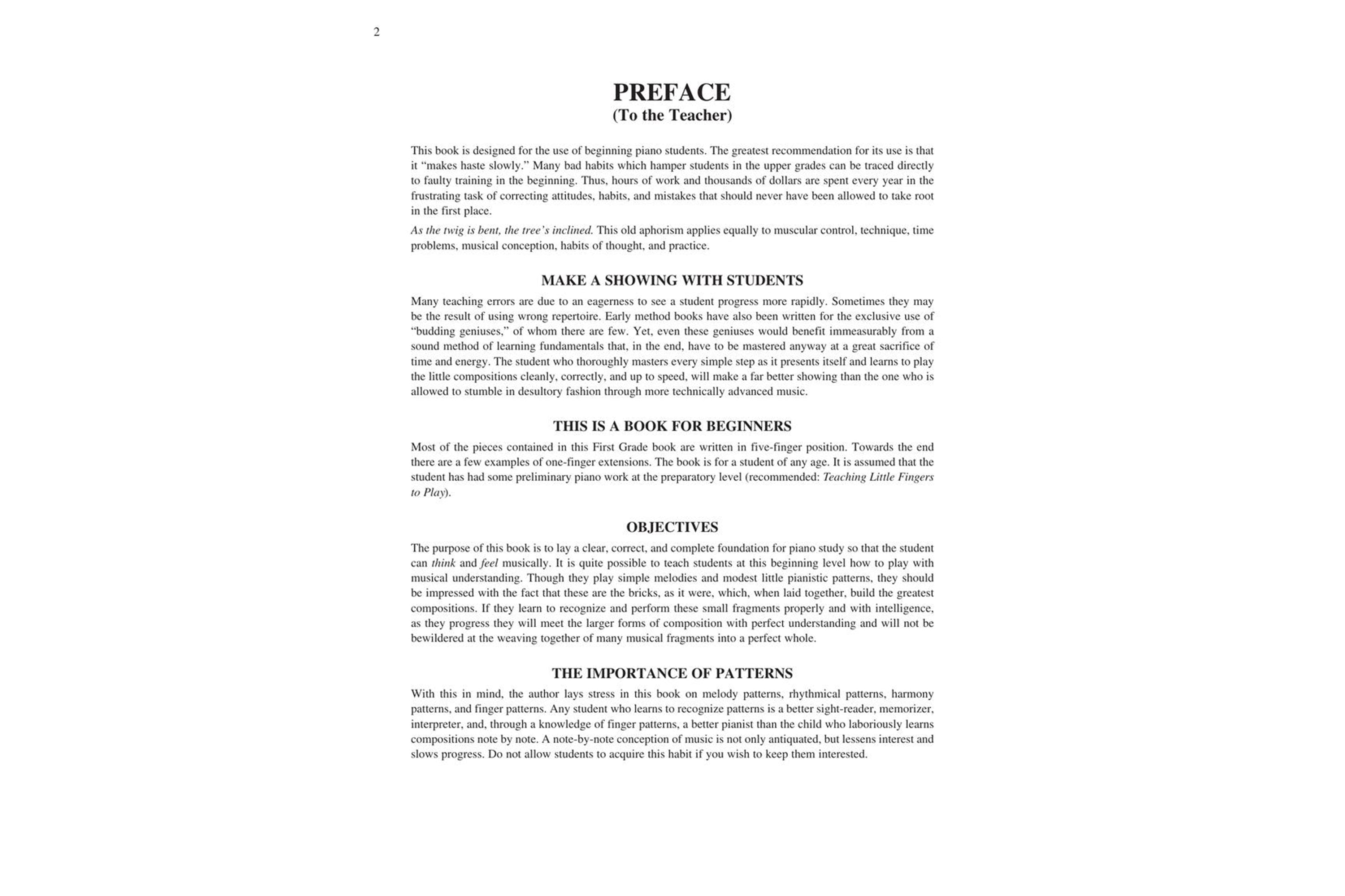 John Thompson's Modern Course For The Piano - First Grade (Book Only)