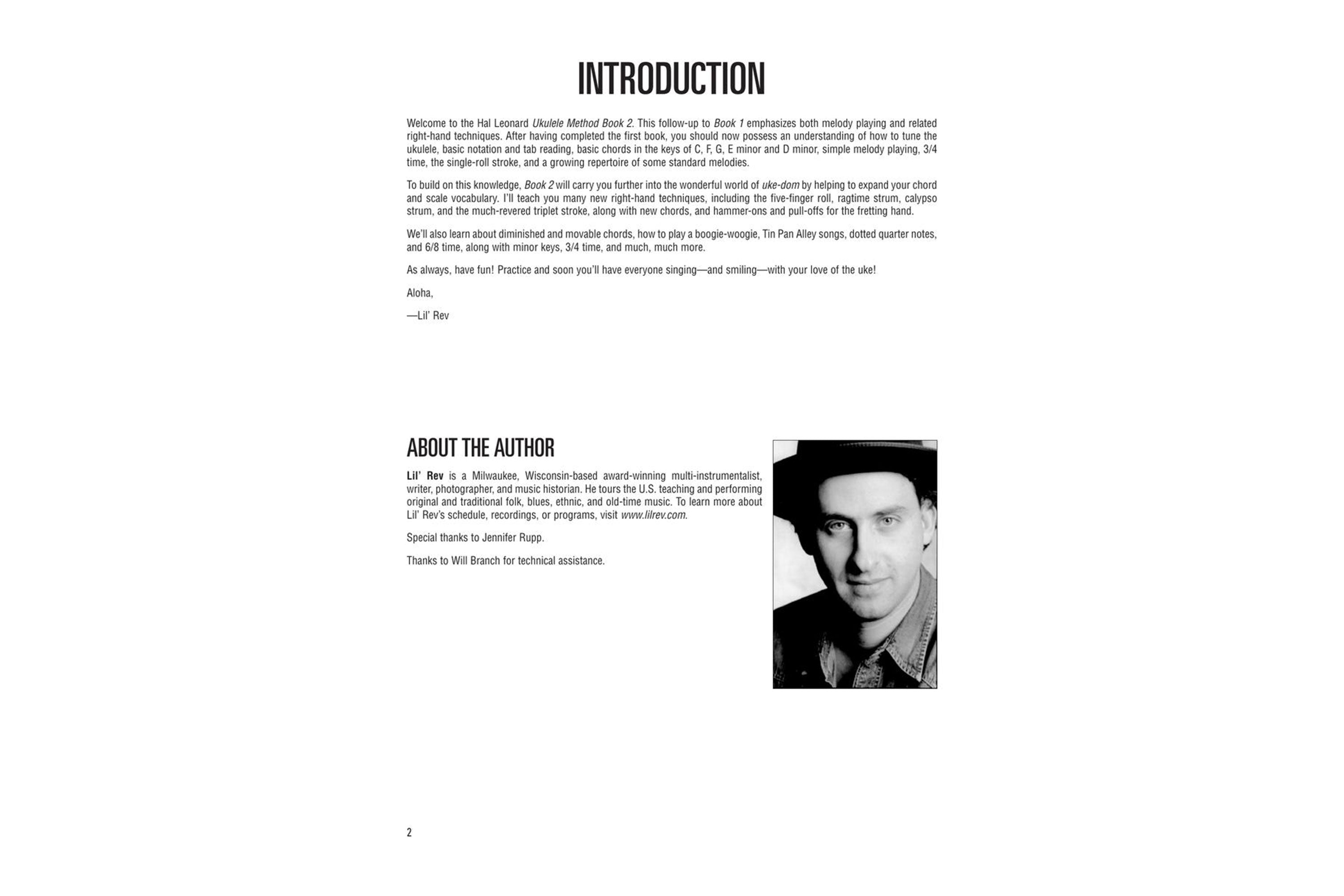 Hal Leonard Ukulele Method Book 2