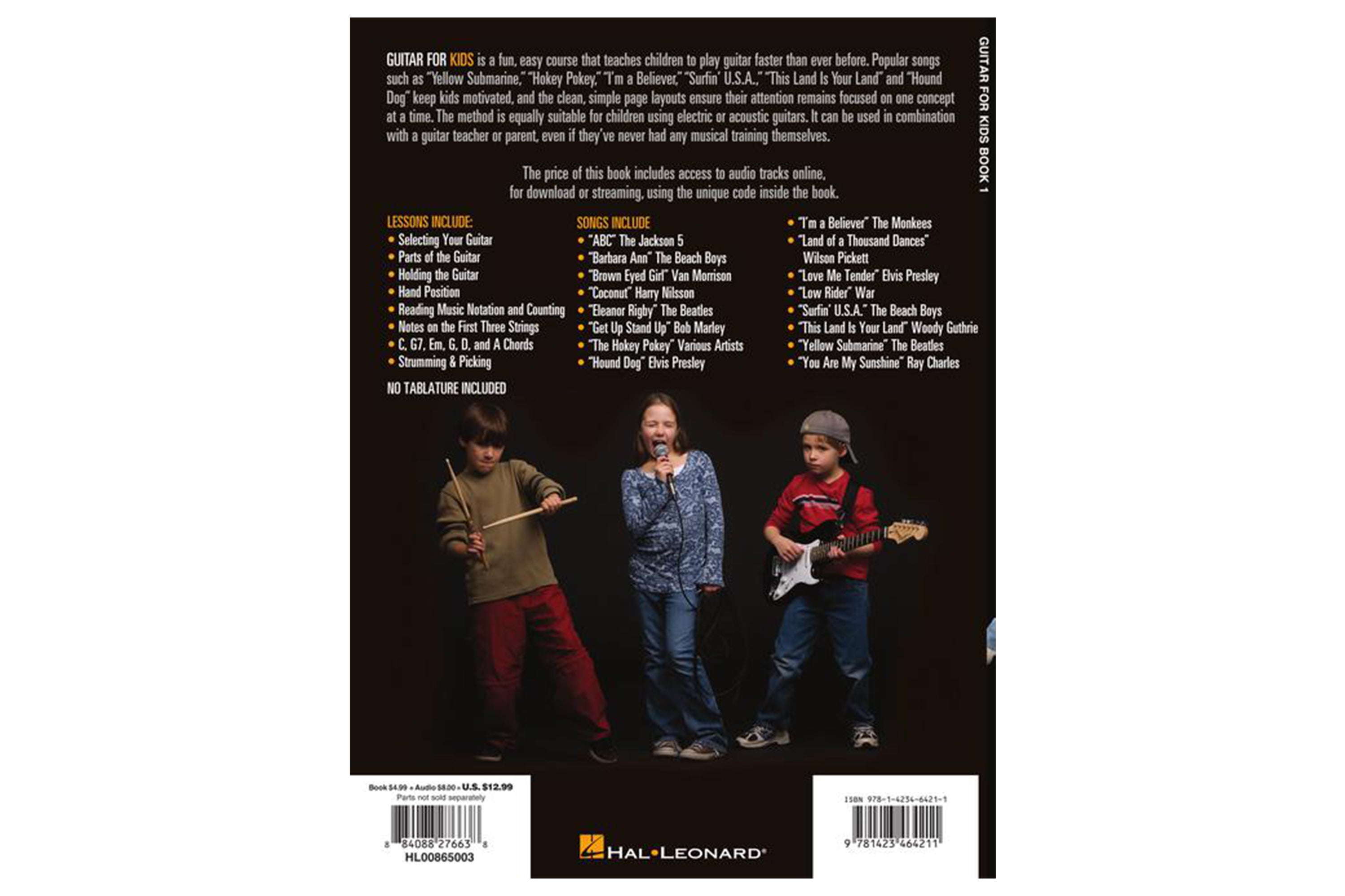 Guitar For Kids Method & Songbook Hal Leonard Guitar Method