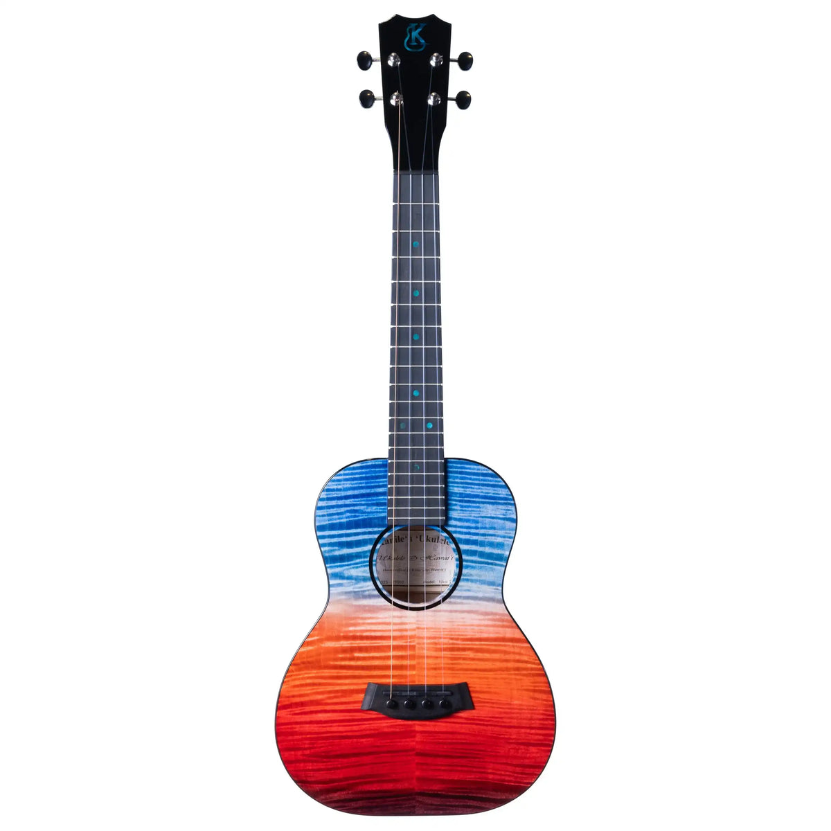 Example photo: an earlier Kanile'a 'Ilikai Pro tenor, serial 29002, full front view