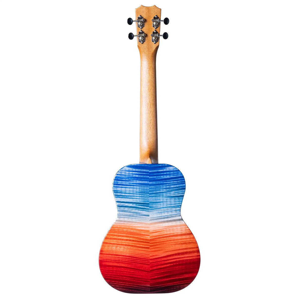 Example photo: an earlier Kanile'a 'Ilikai Pro tenor, serial 29002, full back view with mahogany neck