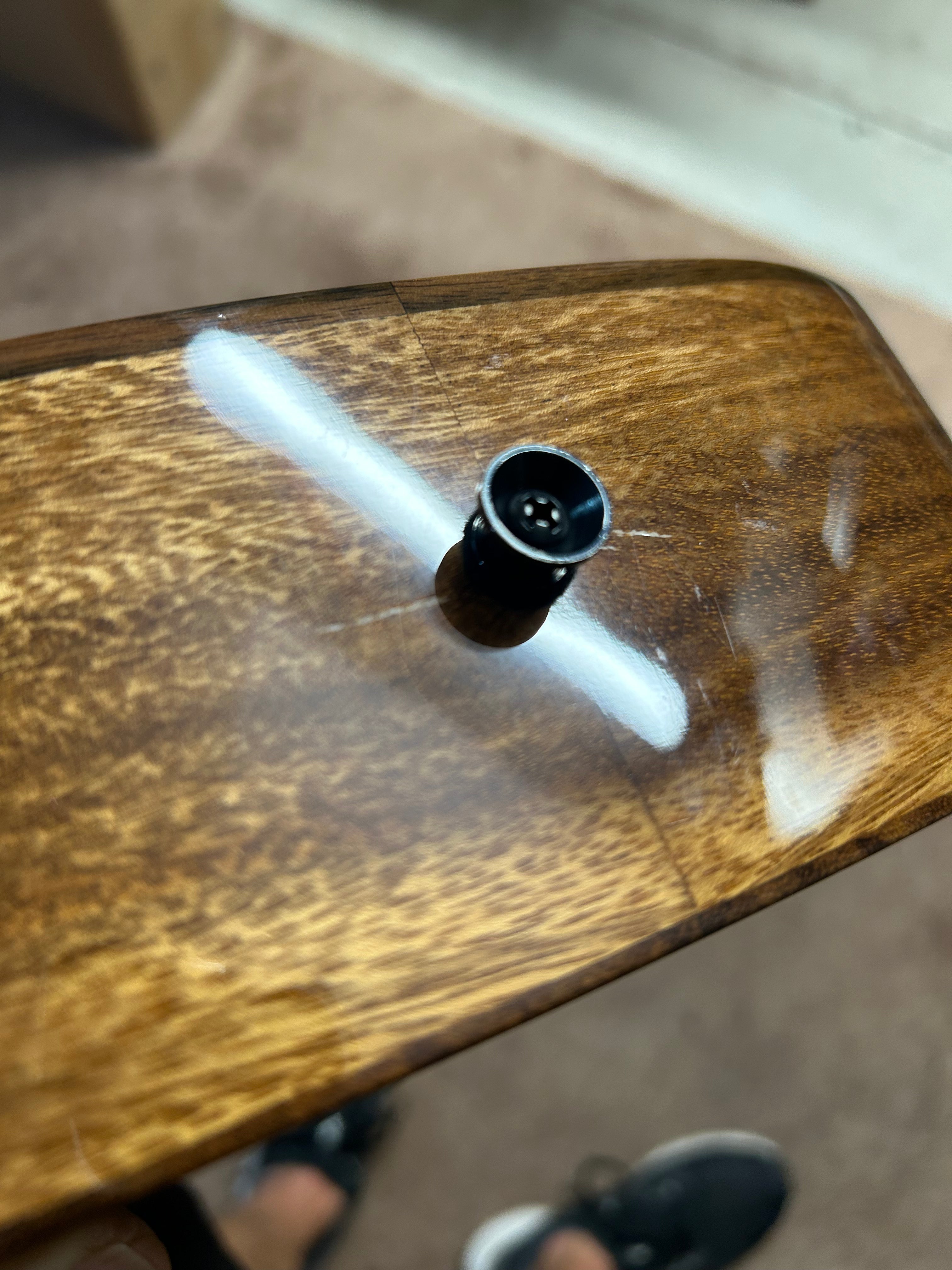 Pono ABSH-C Solid Cedar Top & Acacia Baritone Ukulele - Blemished