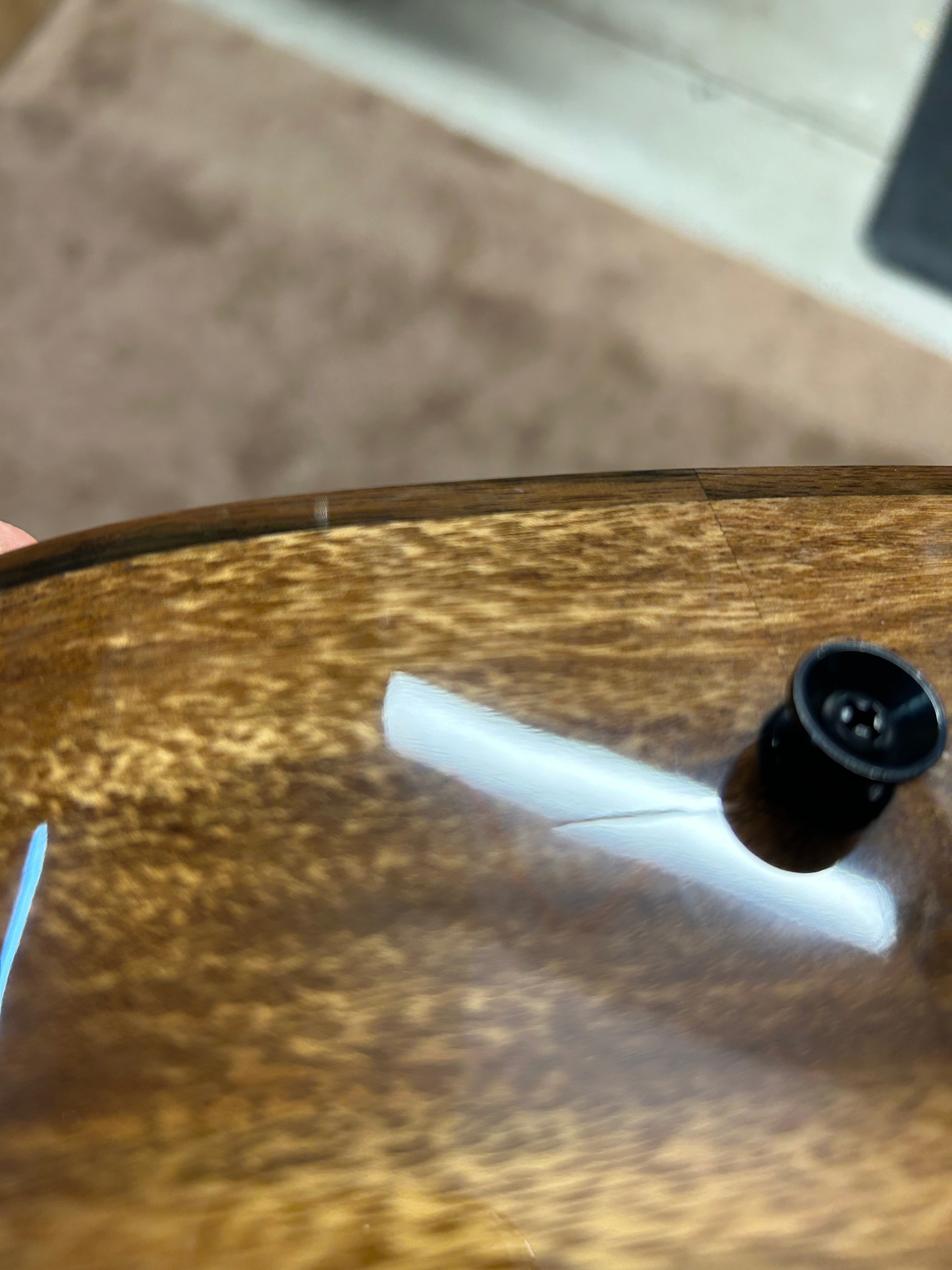 Pono ABSH-C Solid Cedar Top & Acacia Baritone Ukulele - Blemished