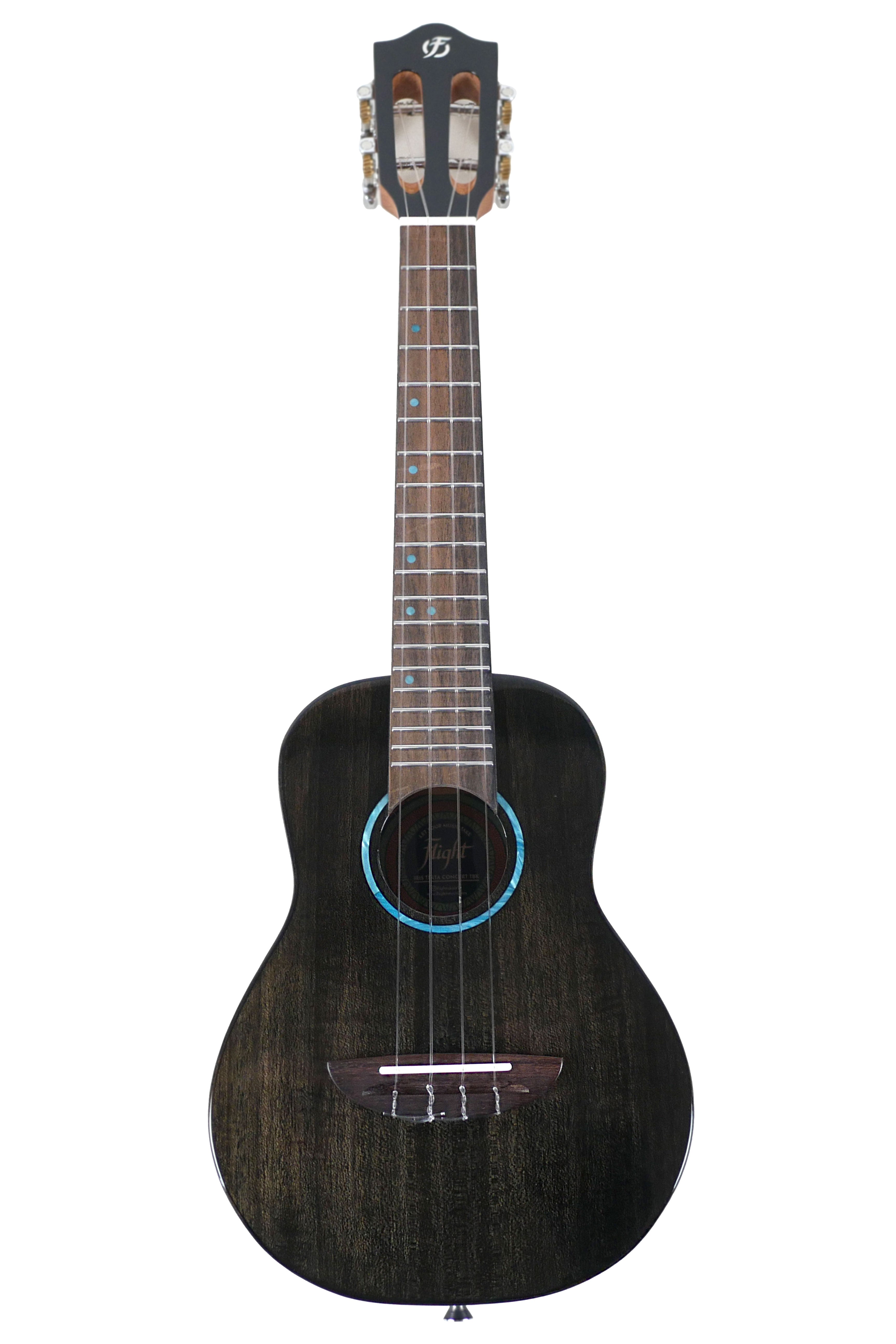 Flight IRIS TINTA TBK Black Concert Ukulele
