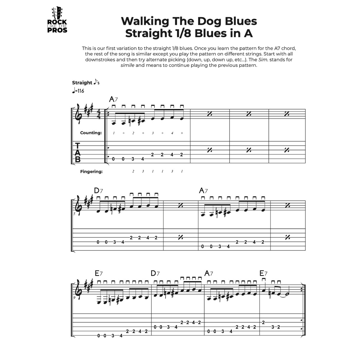 Intermediate Blues Guitar Mastery Course - Rock Like The Pros