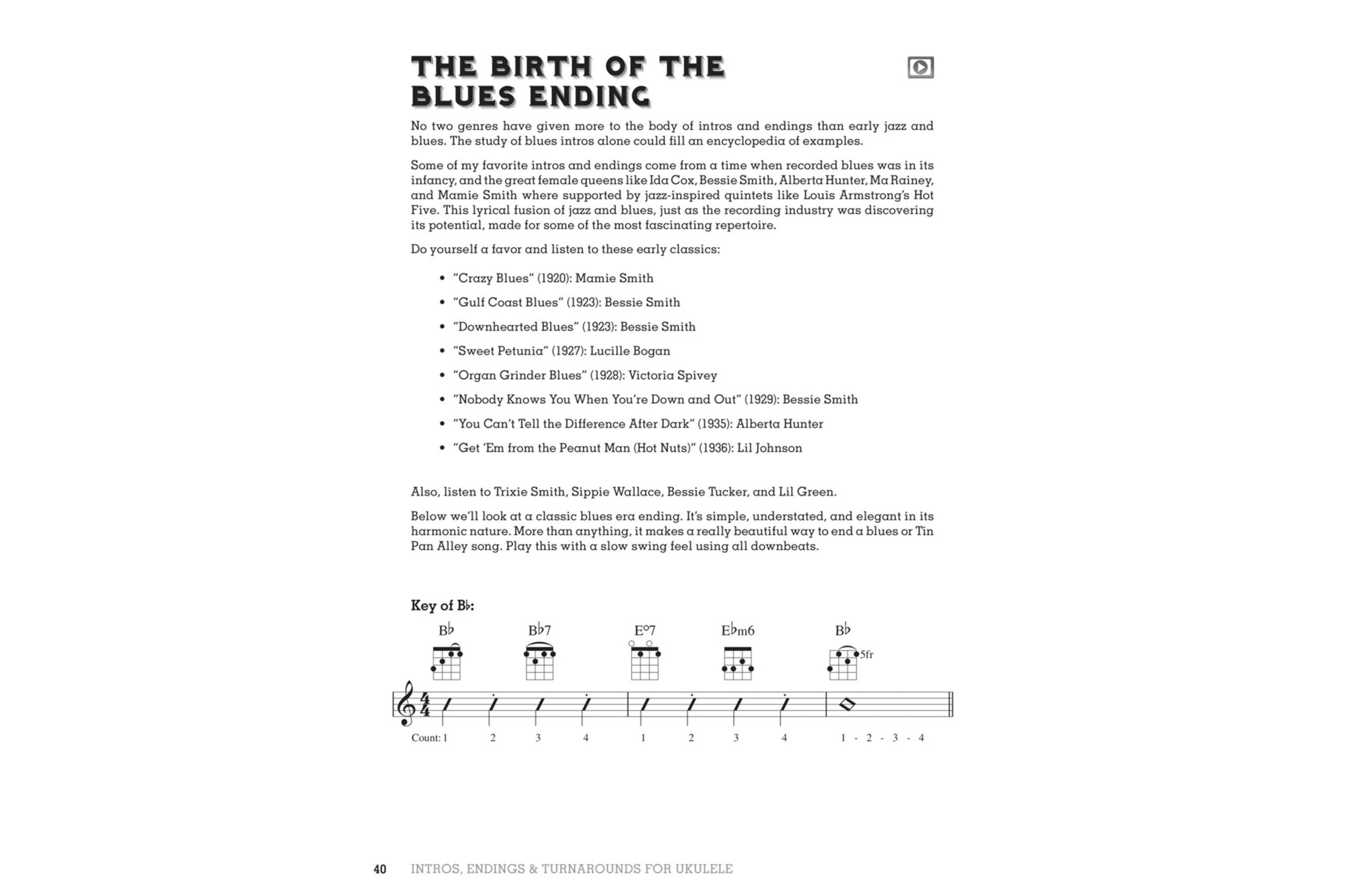 Intro, Endings, & Turnarounds For Ukulele
