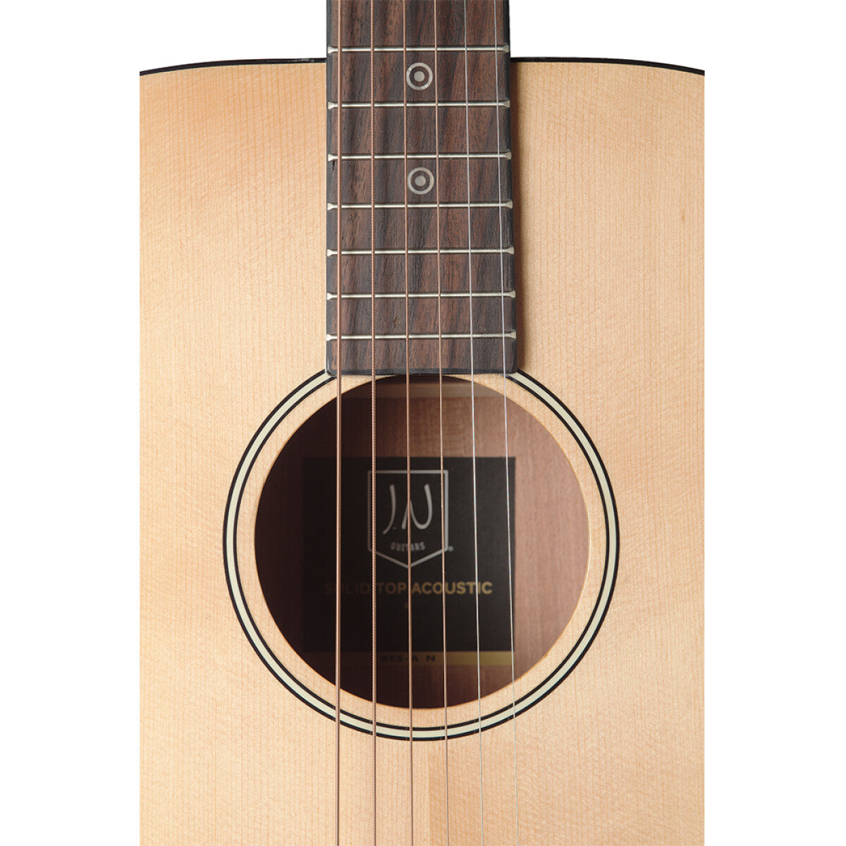 J.N Guitars Solid Spruce Top Acoustic Guitar