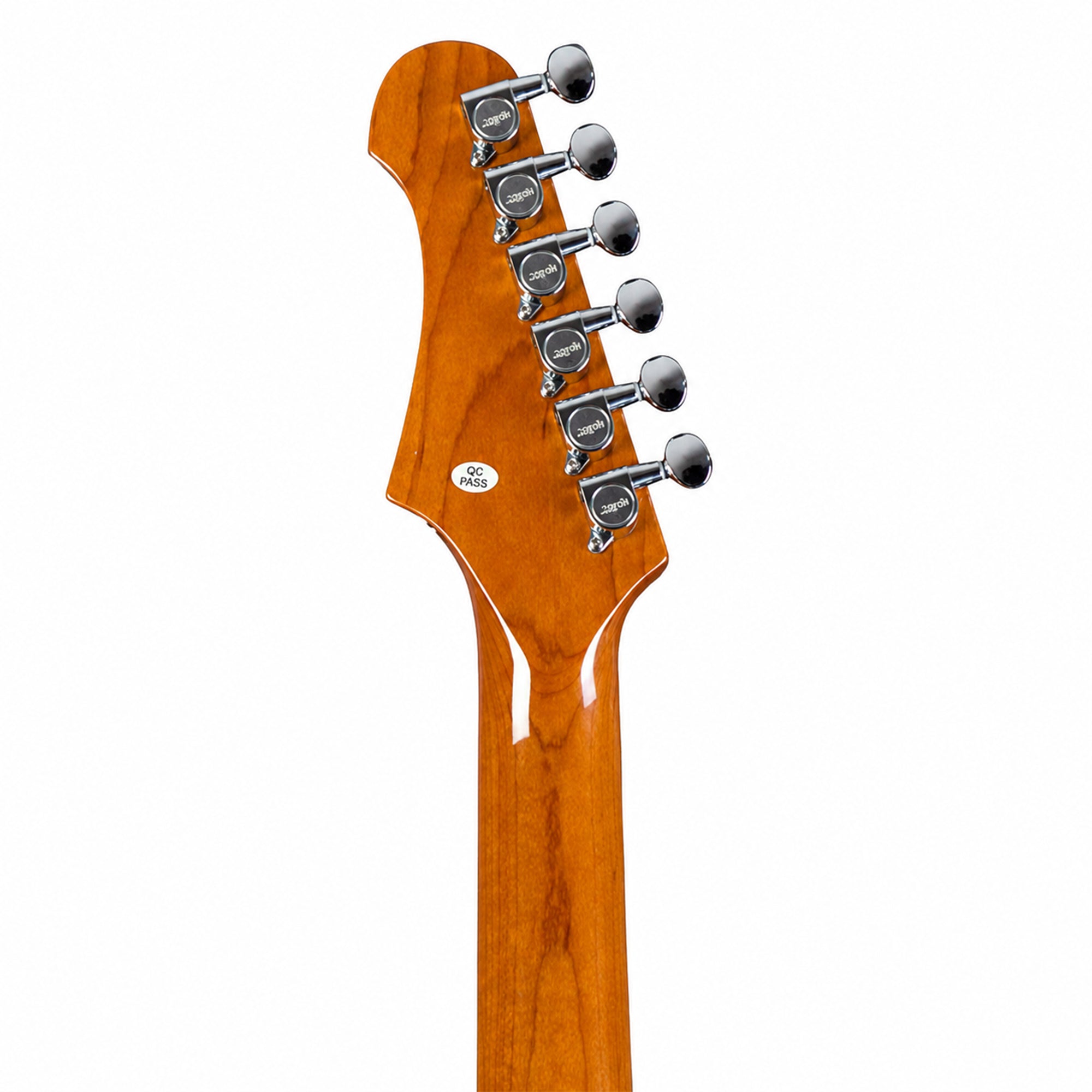 back of the headstock with tuners