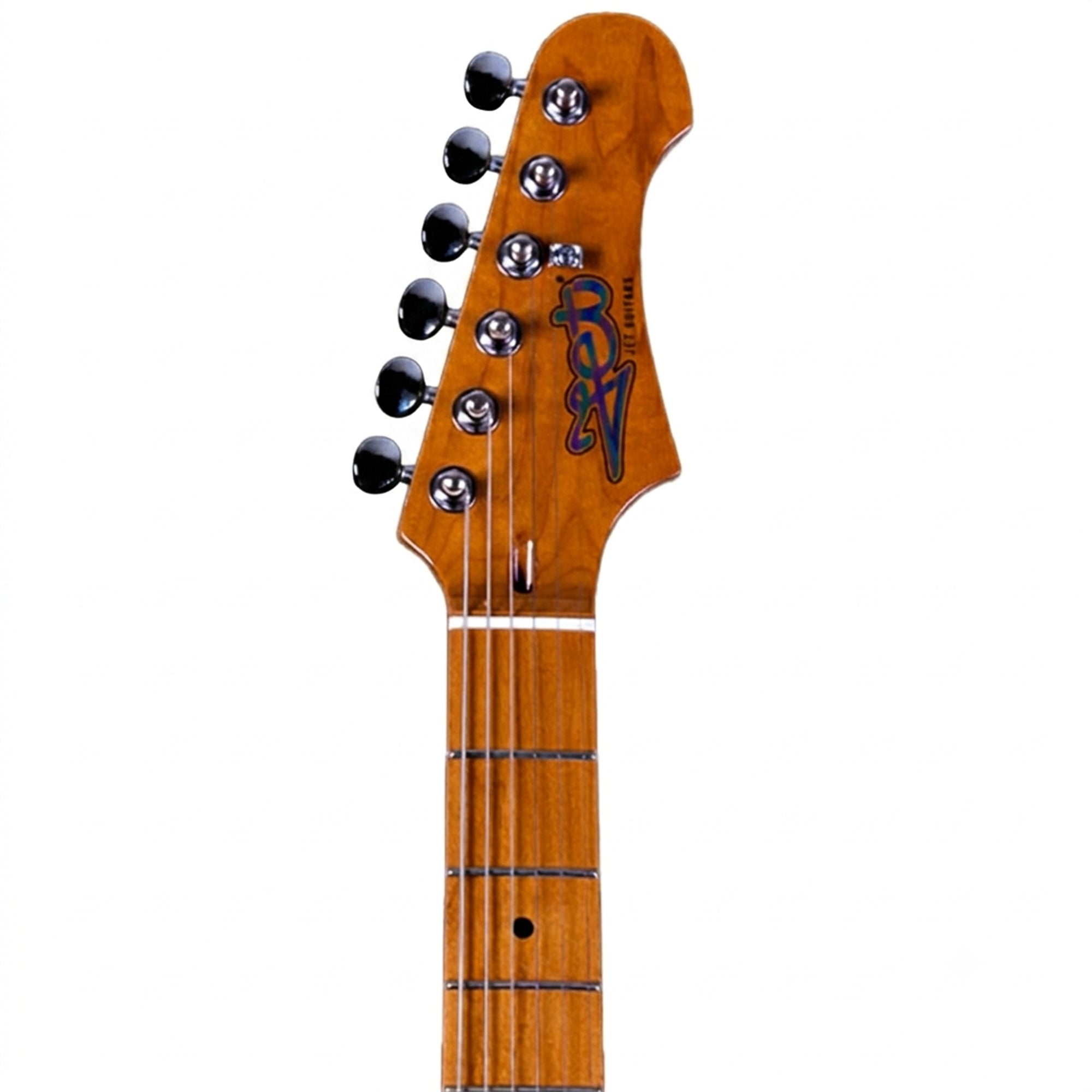 headstock of guitar