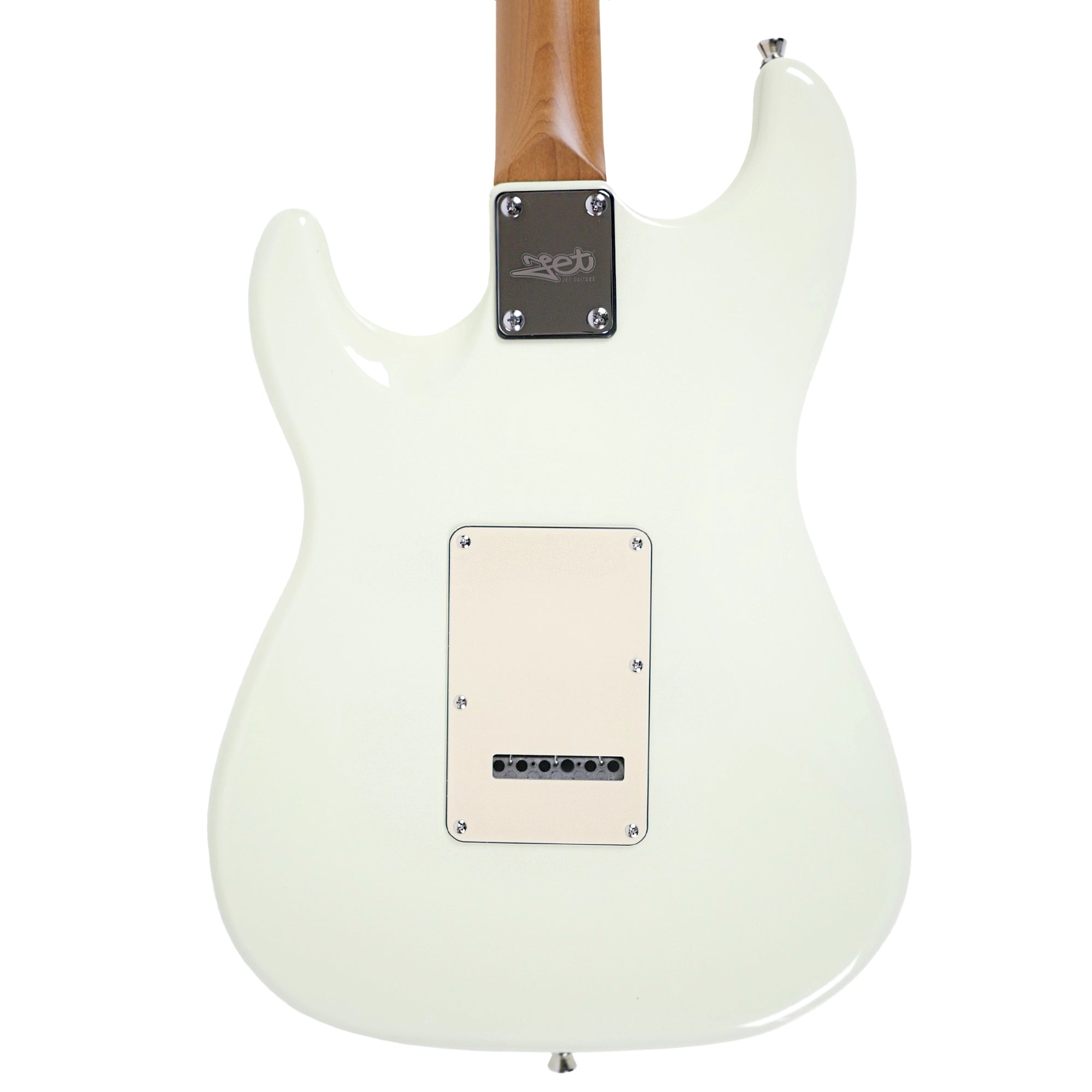 Jet JS-300 OW White Stratocaster Electric Guitar