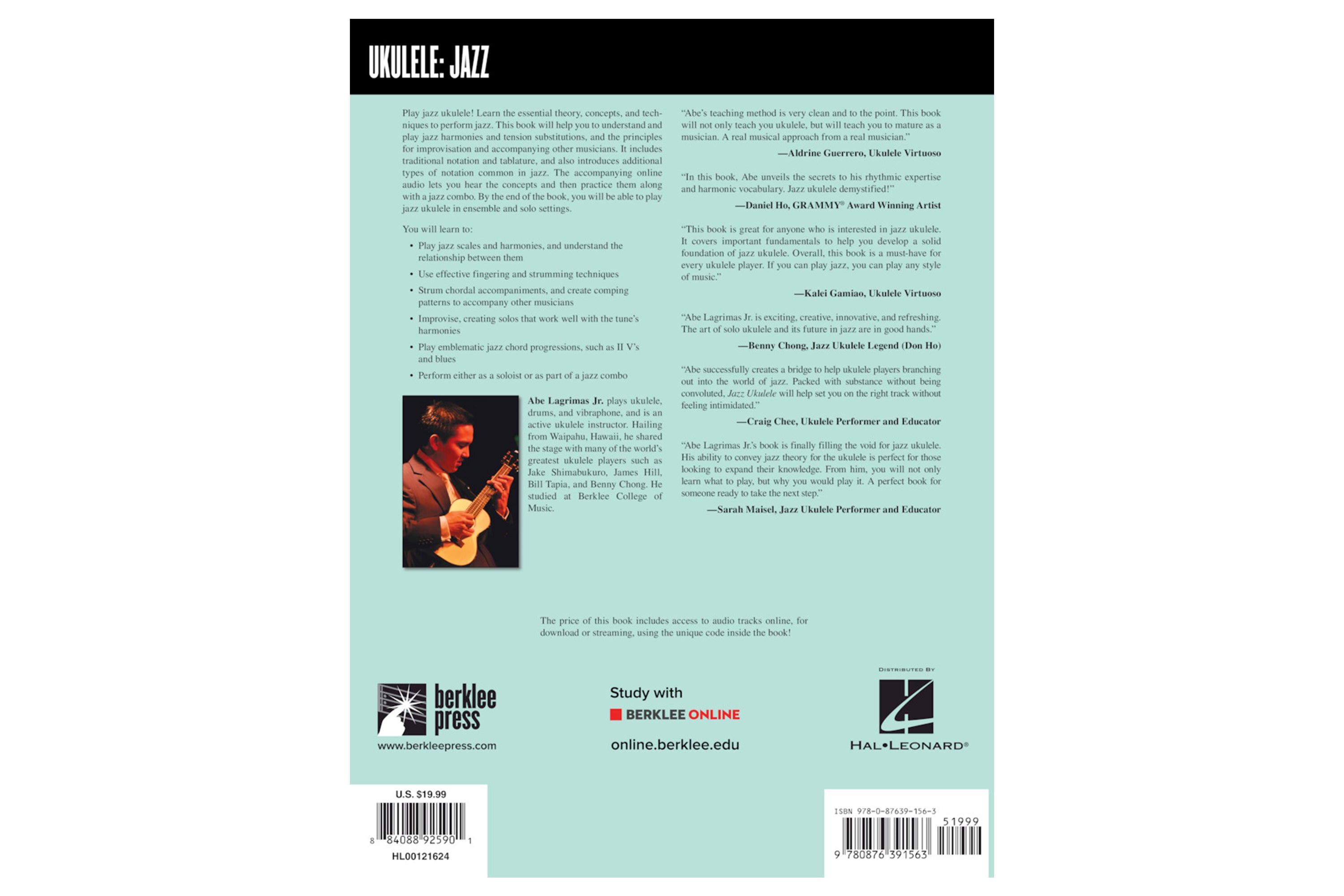 Jazz Ukulele Comping, Soloing, Chord Melodies