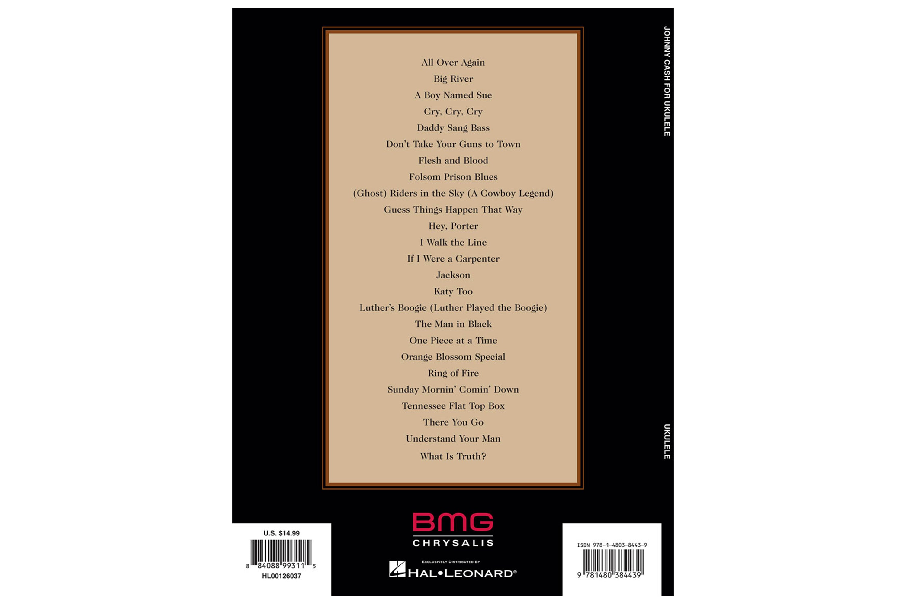 Johnny Cash for Ukulele 25 Songs to Strum & Sing