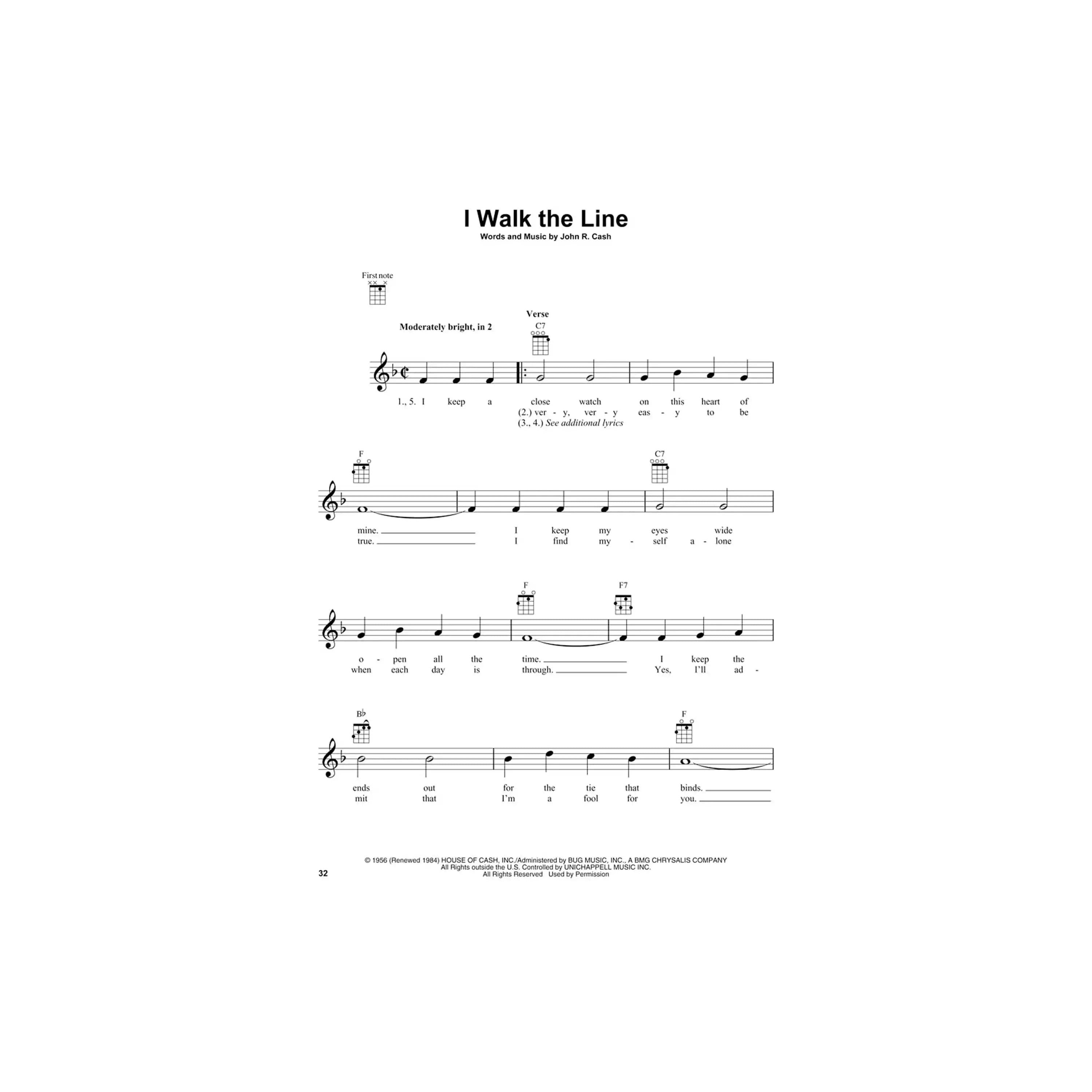 Johnny-Cash-for-Ukulele-2 | Terry Carter Music Store