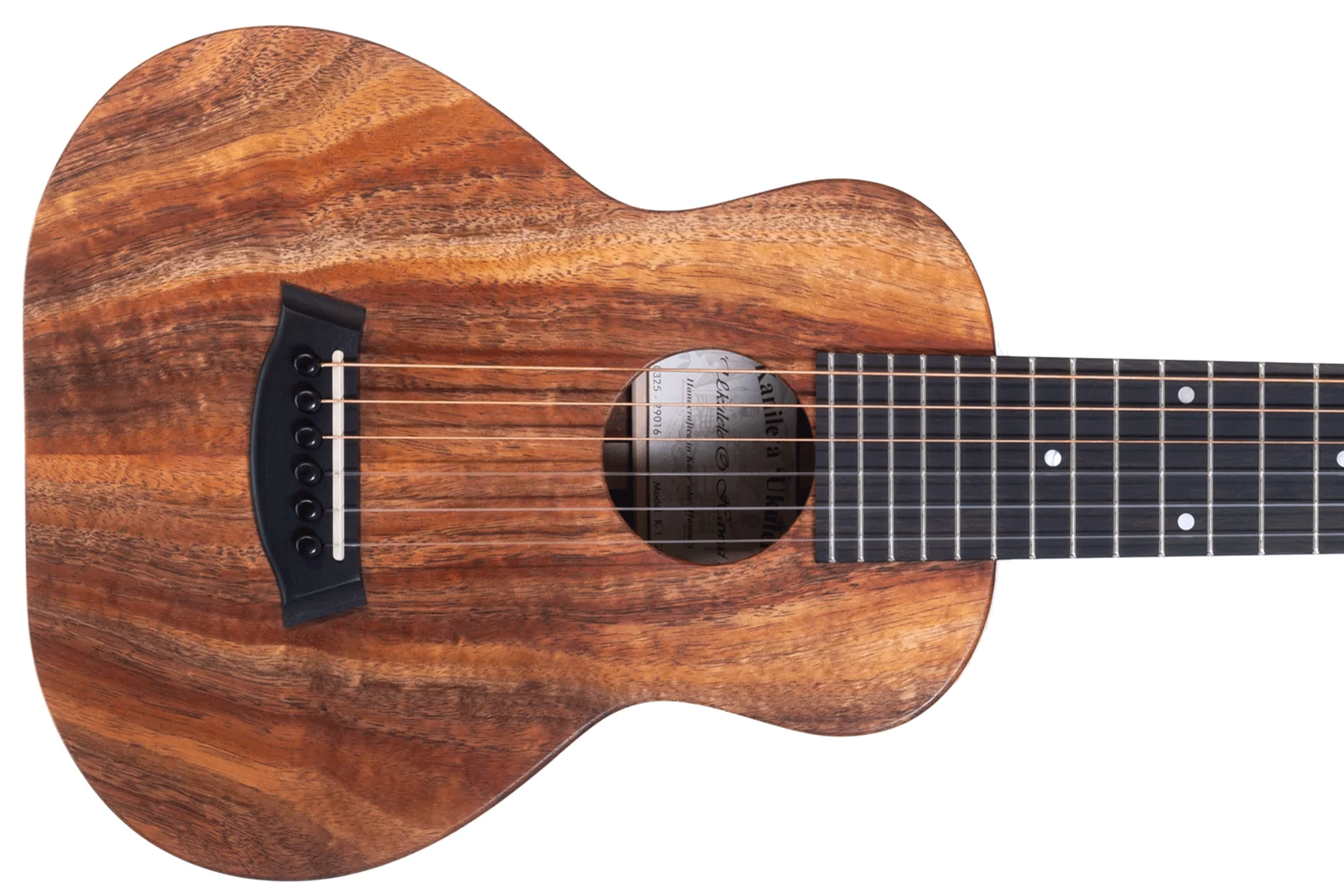 Kanile'a K-1-GL6 Koa Guitarlele