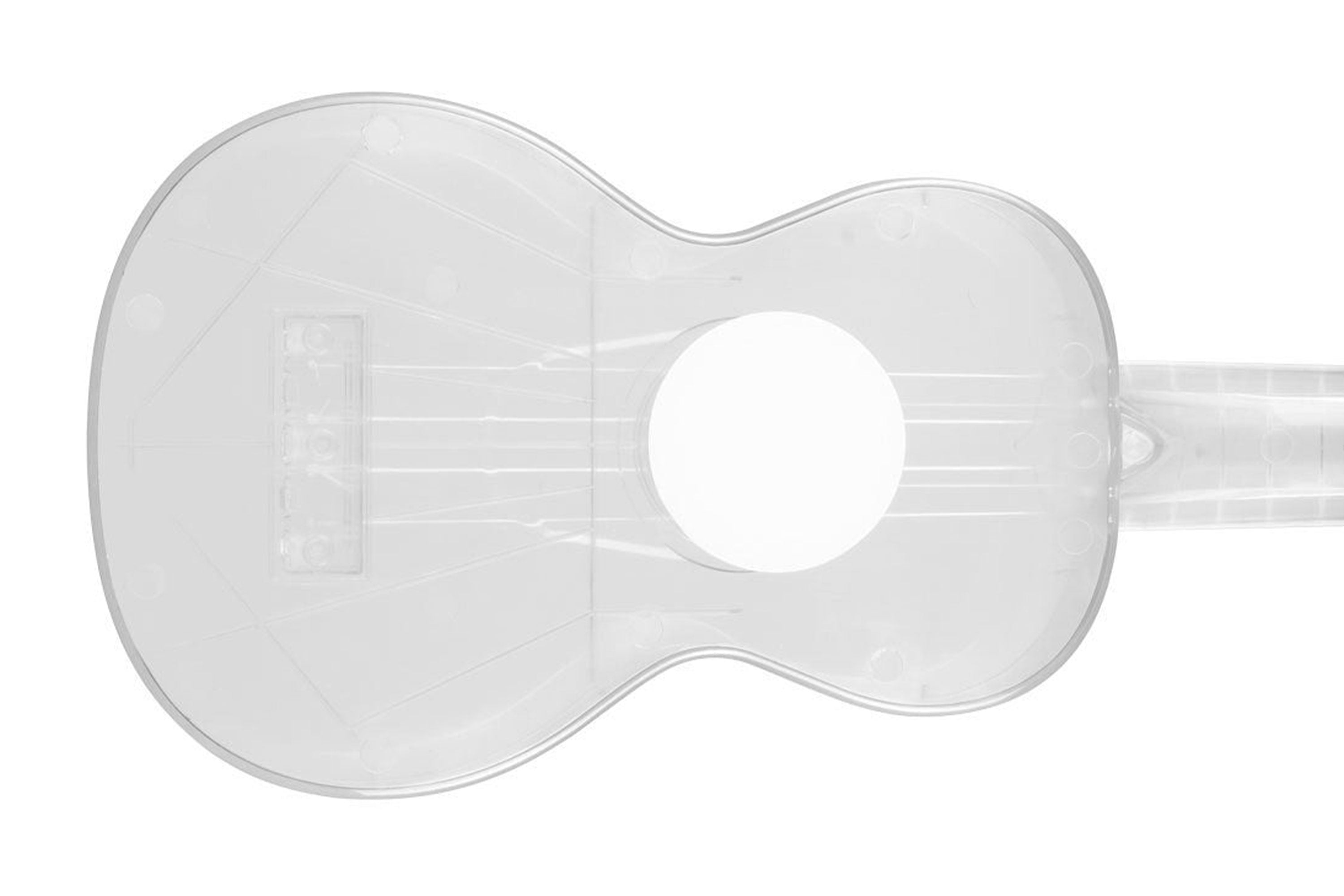 KALA Waterman Clear Ice Transparent Soprano Ukulele