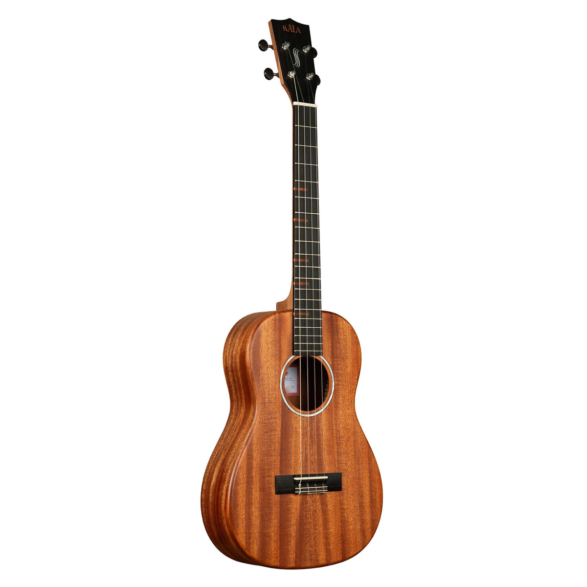 Kala KA-WF-AMHG-B turned to the right, showing the rounded waterfall body edge