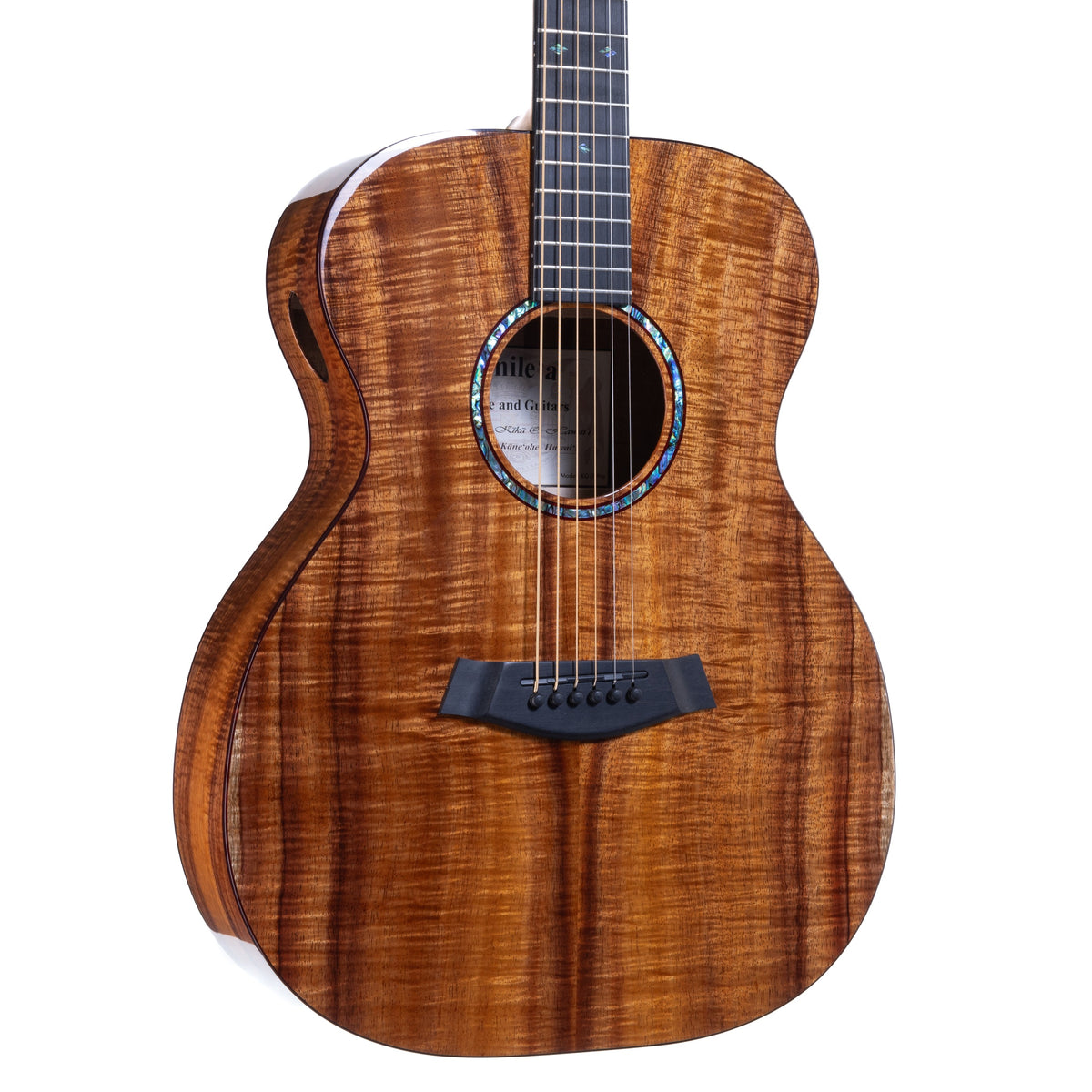 Example photo: an earlier Kanile'a KG-2 Pro, serial G0059, angled body view