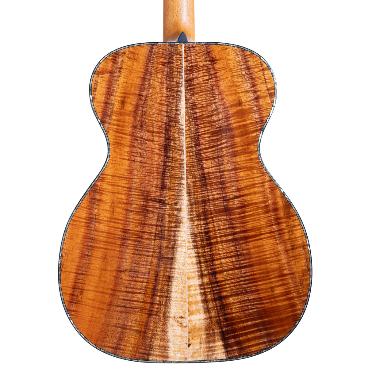 Example photo: an earlier Kanile'a KG-5, serial G0069, Master Grade curly koa back