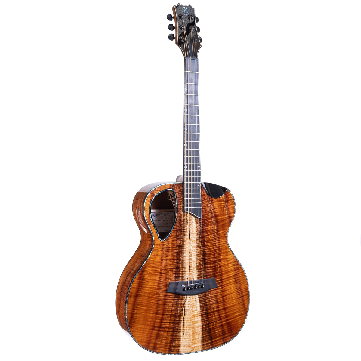 Example photo: an earlier Kanile'a KG-5, serial G0069, angled full view