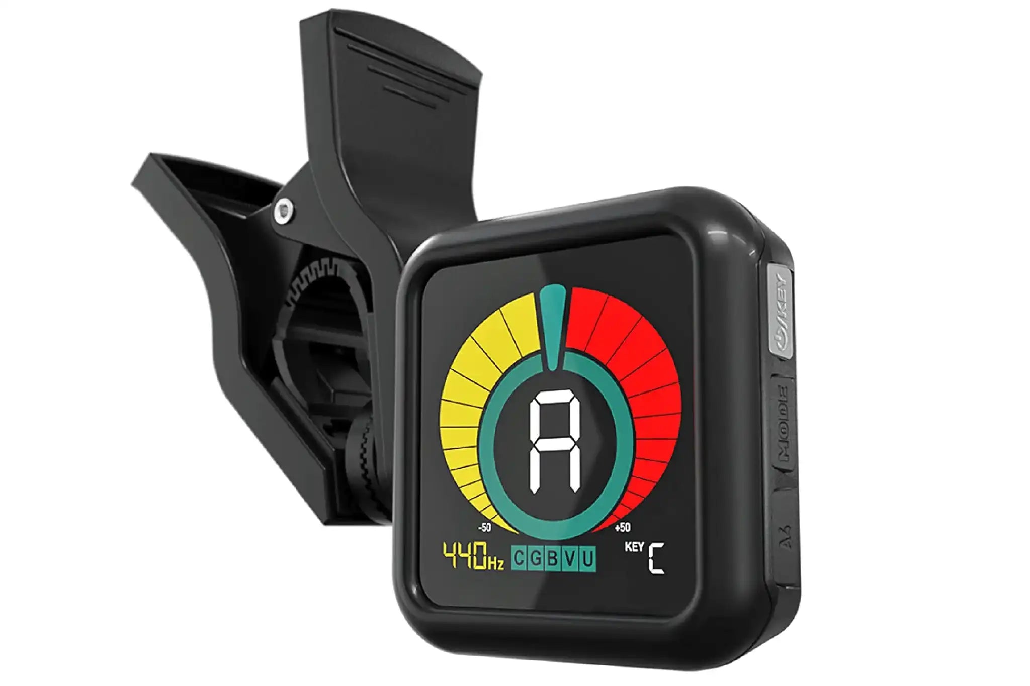 KLIQUberTuner-ProfessionalClip-OnTunerForAllInstruments-BLACK-02 | Terry Carter Music Store