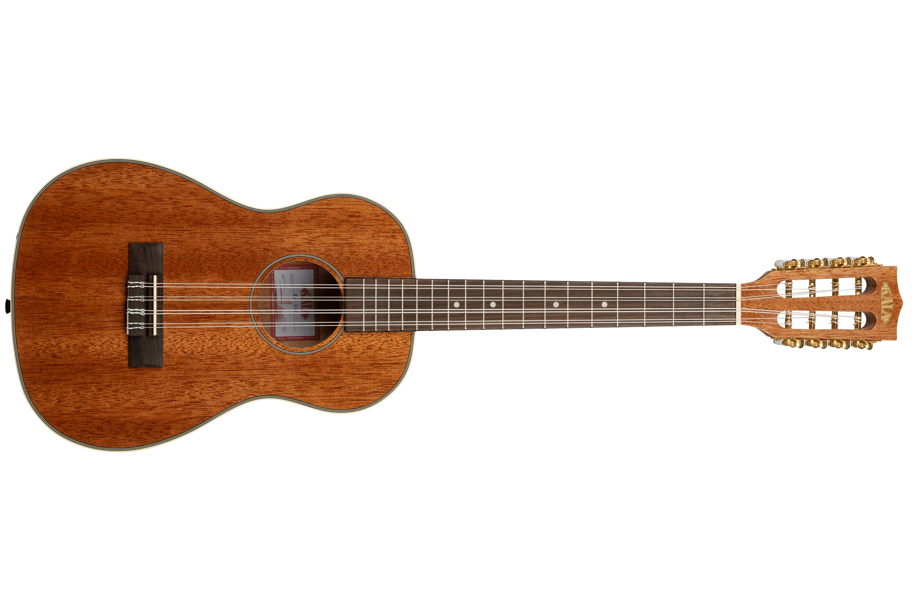 Kala 8-String Mahogany Baritone Ukulele