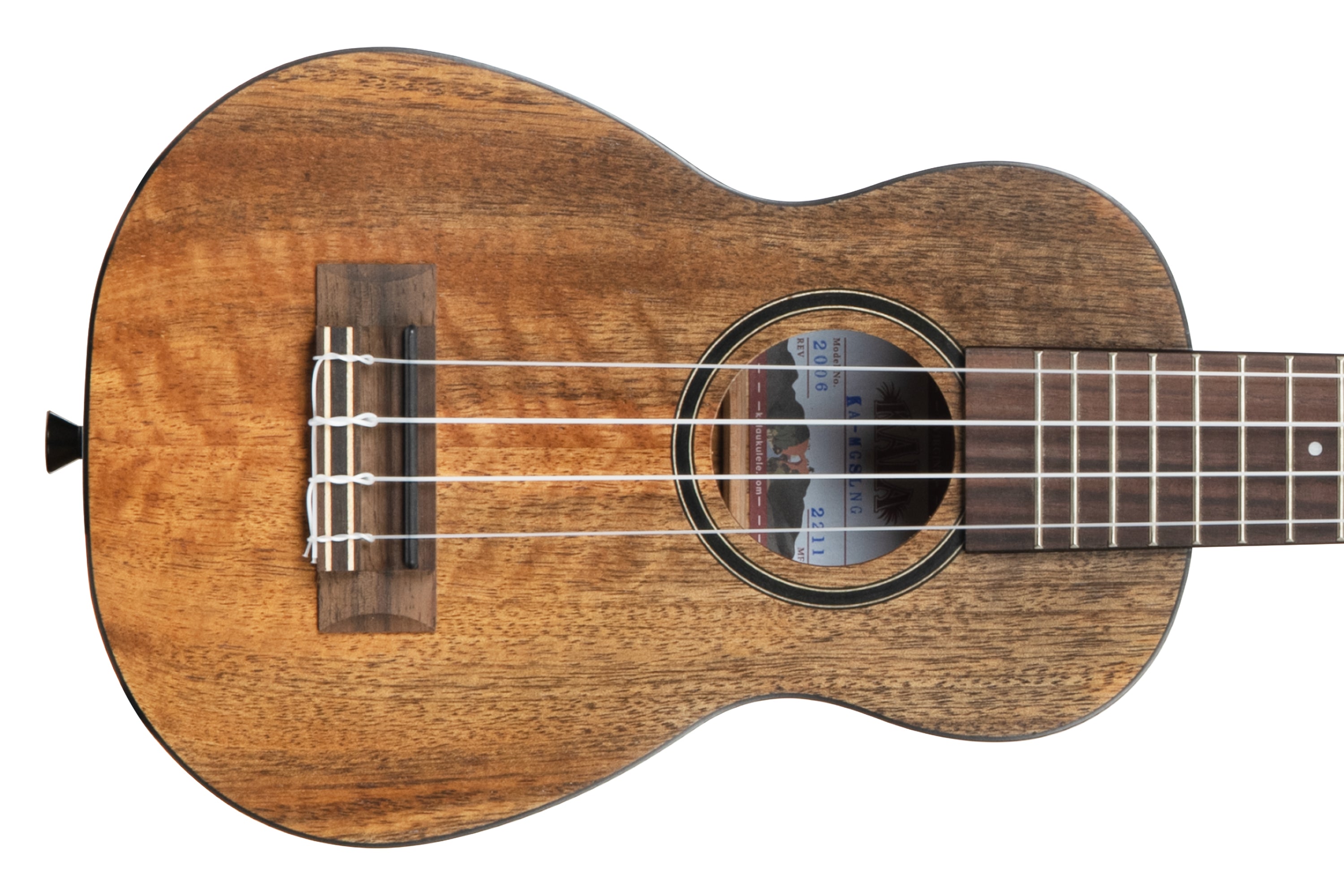 Kala Curly Mango Longneck Soprano Ukulele