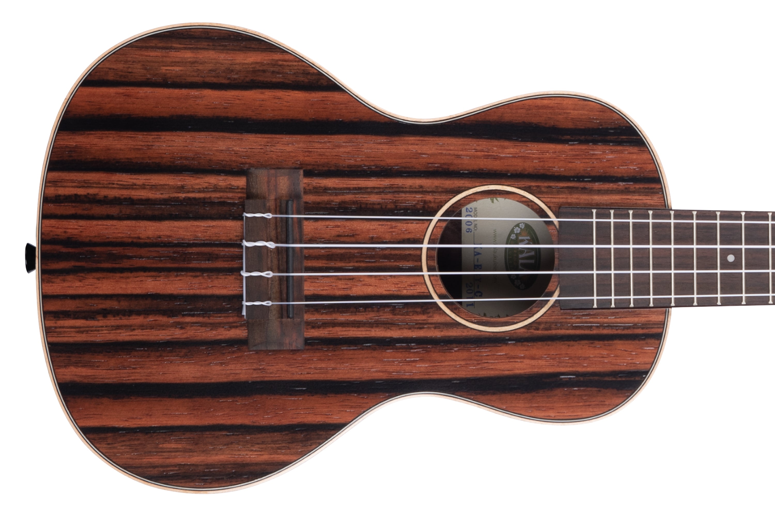 Kala Striped Ebony Concert Ukulele