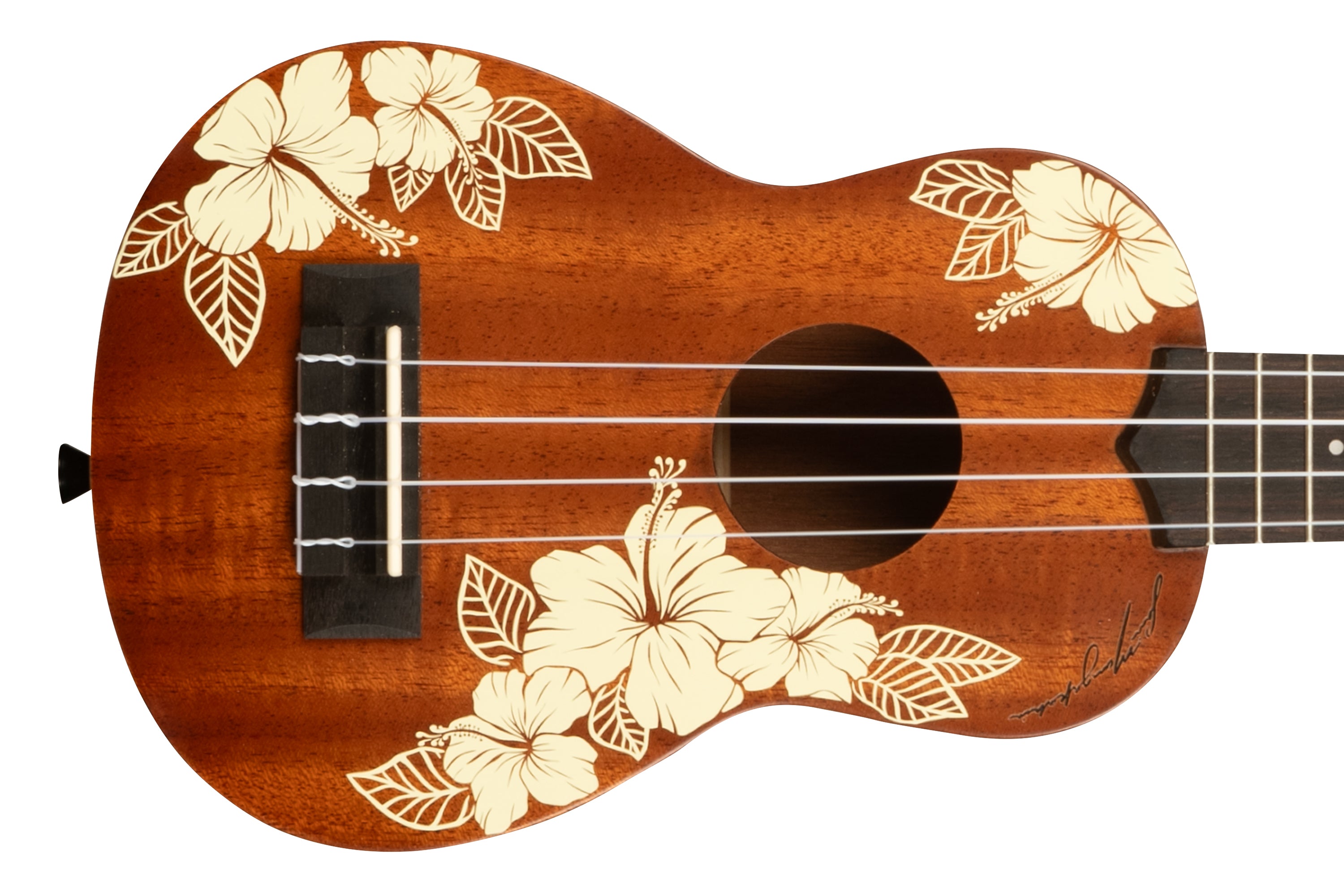 Kala HIBISCUS-S Mahogany Soprano Ukulele