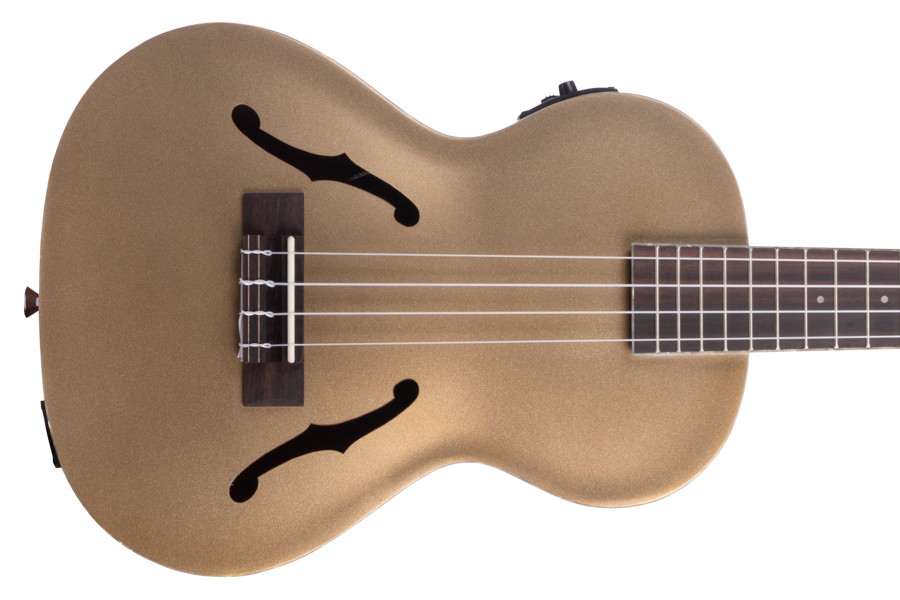 Kala JTE-KZGD Gold Archtop Tenor Ukulele