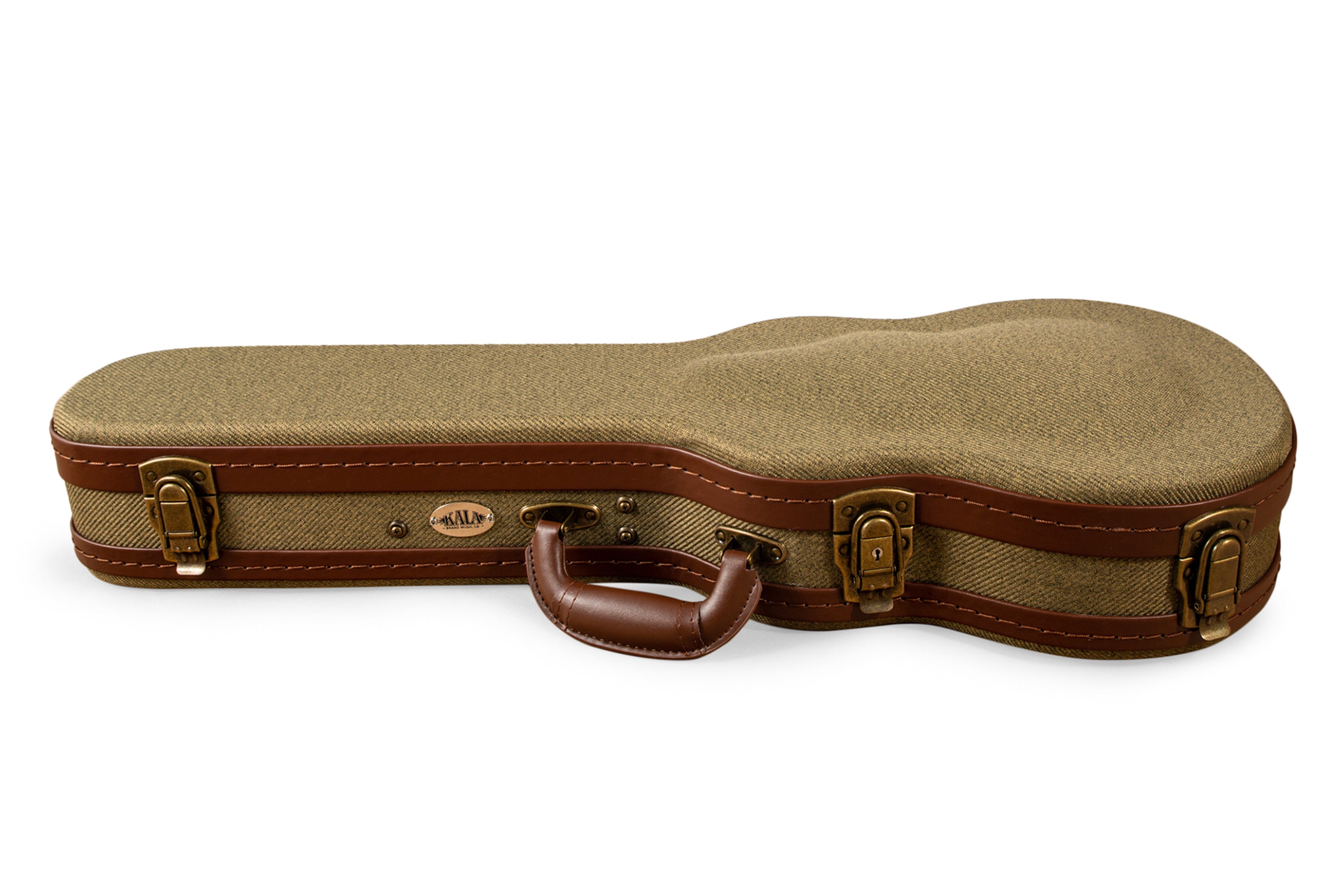 Kala OTC-AT Concert Ukulele Olive Tweed Archtop Hardshell Case