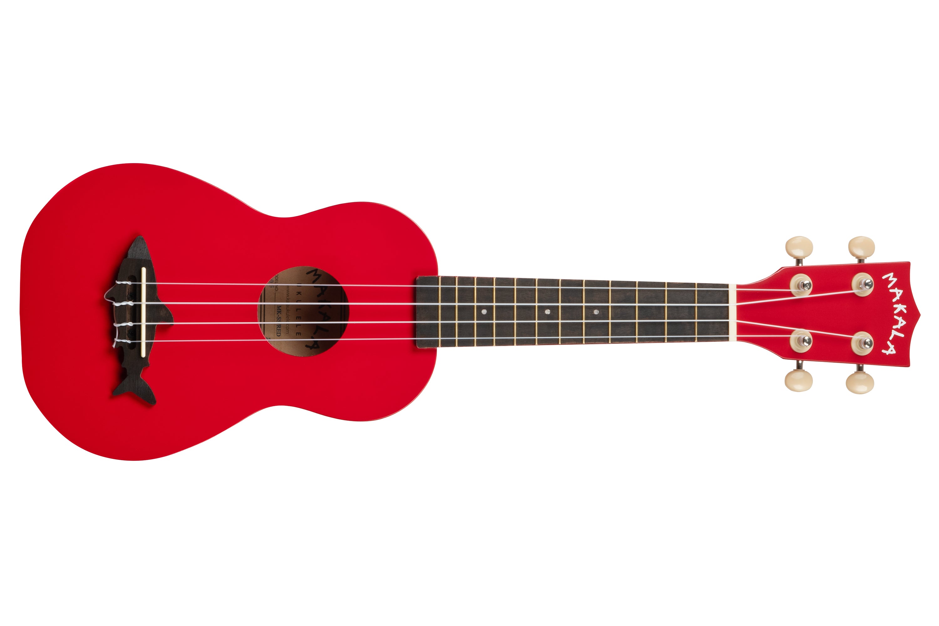 Kala Red Soprano Shark Ukulele
