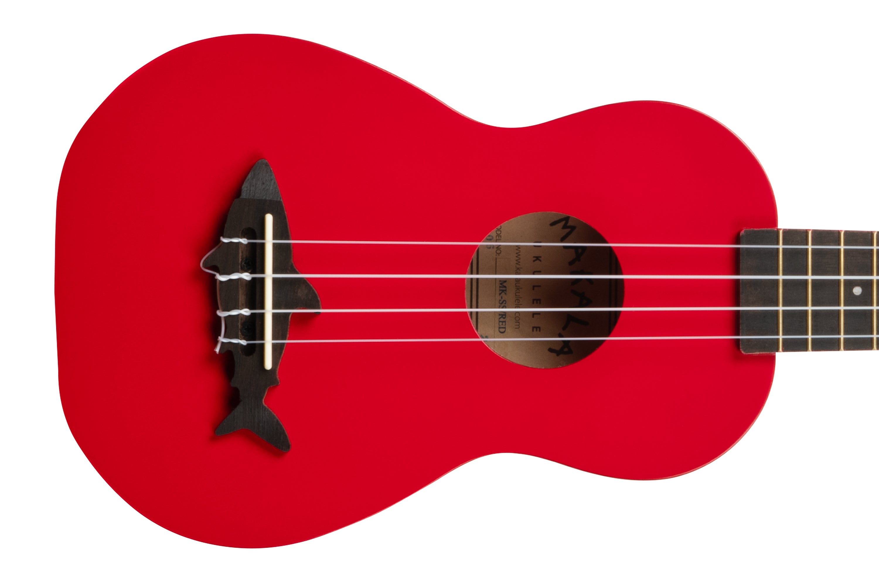 Kala Red Soprano Shark Ukulele