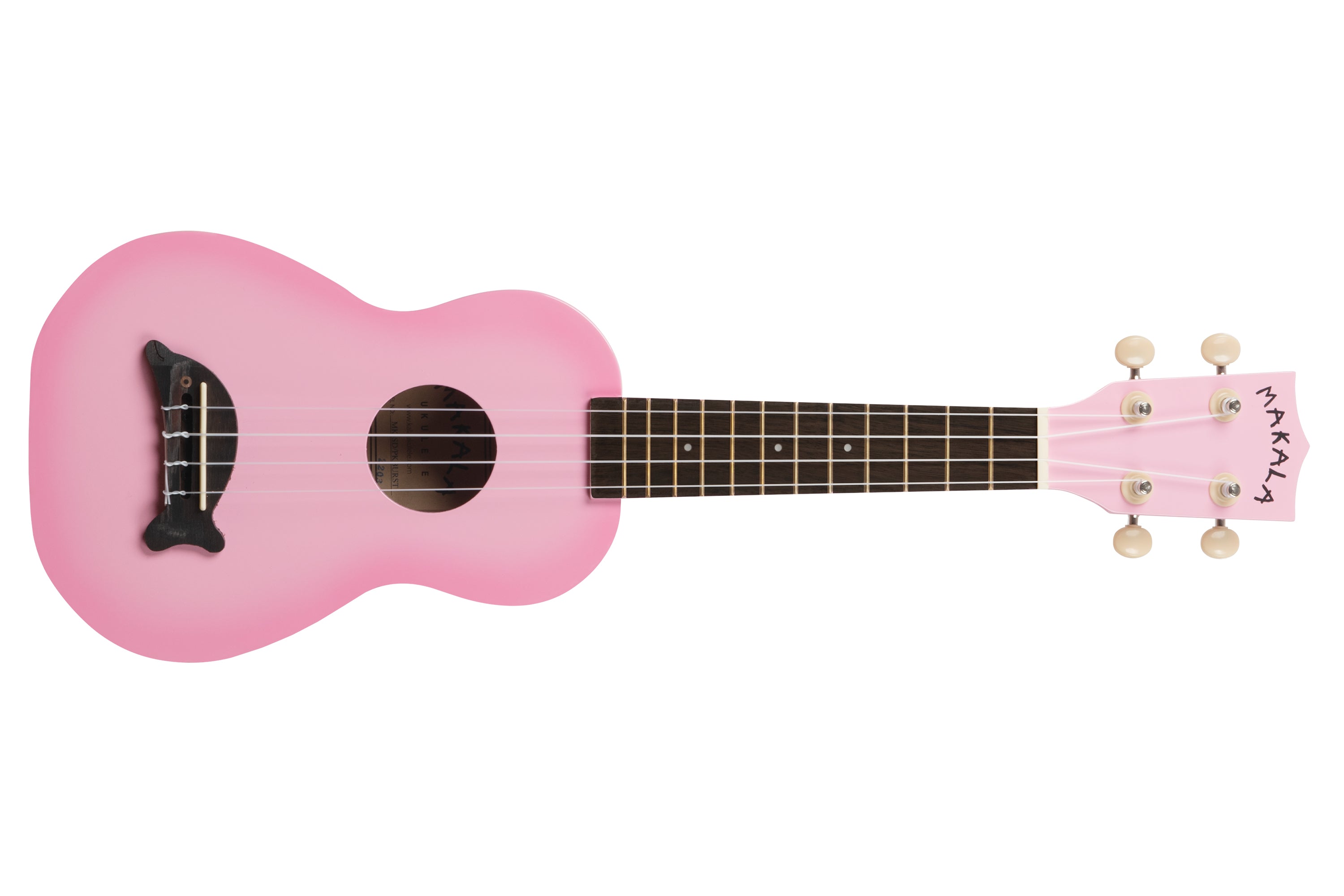 Kala Makala Pink Burst Dolphin Soprano Ukulele