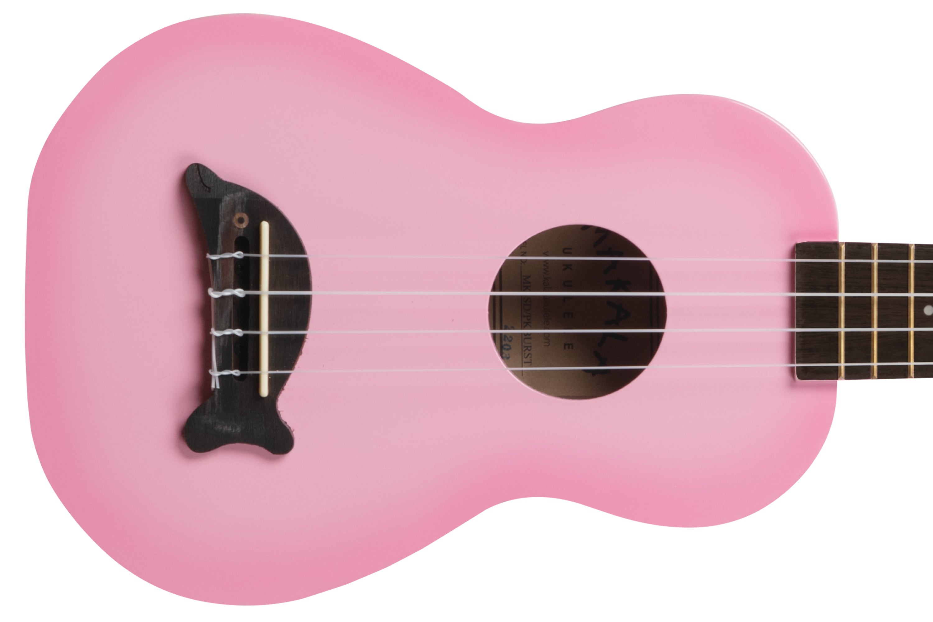 Kala Makala Pink Burst Dolphin Soprano Ukulele
