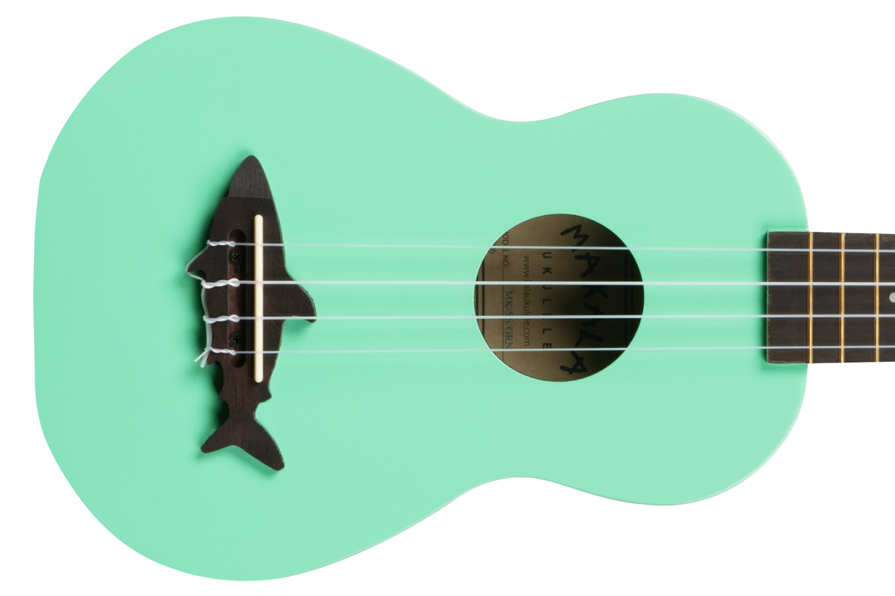 Kala Makala Surf Green Shark Soprano Ukulele