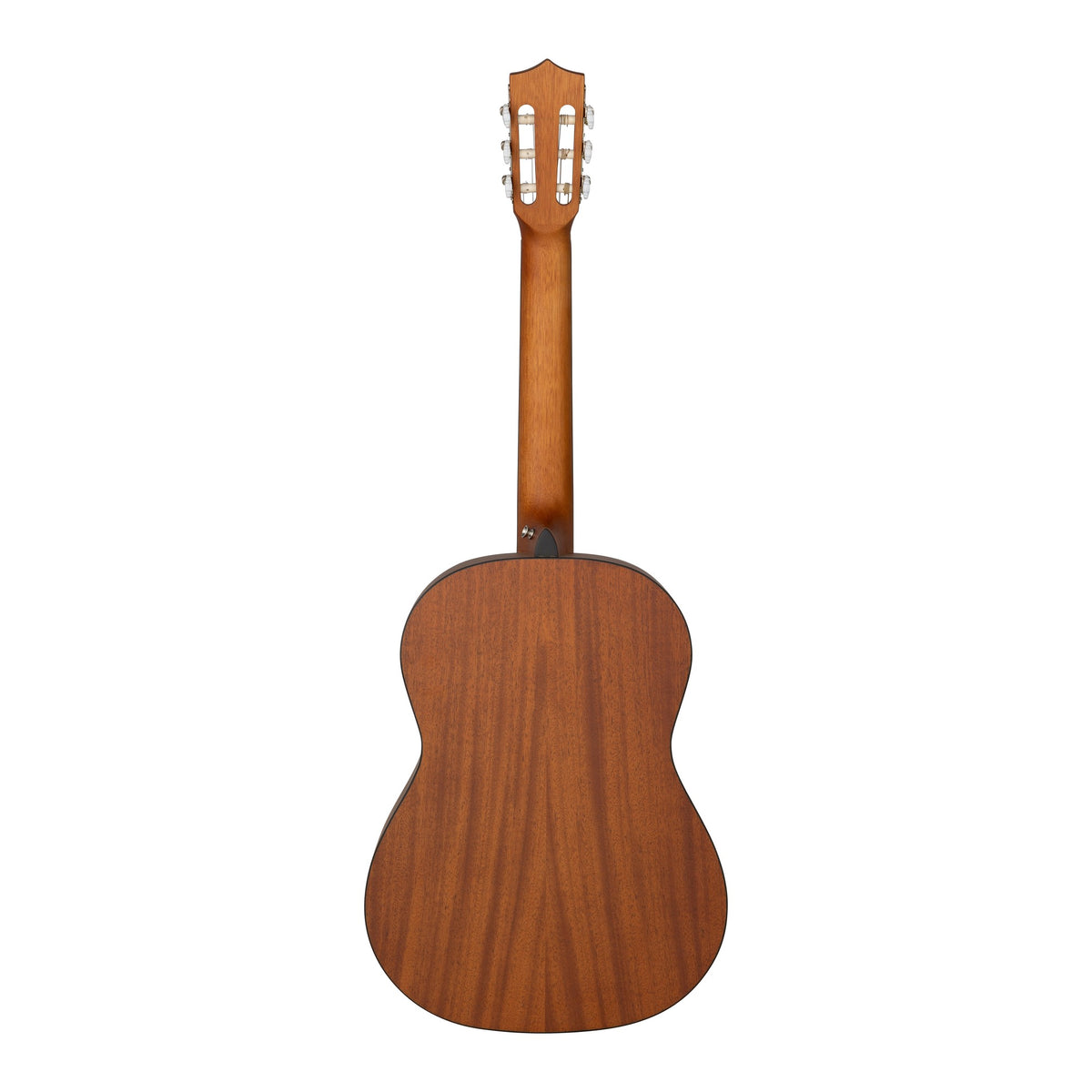 H. Jimenez LG100 Educativo Full Size Nylon String Guitar, full back view from headstock to end