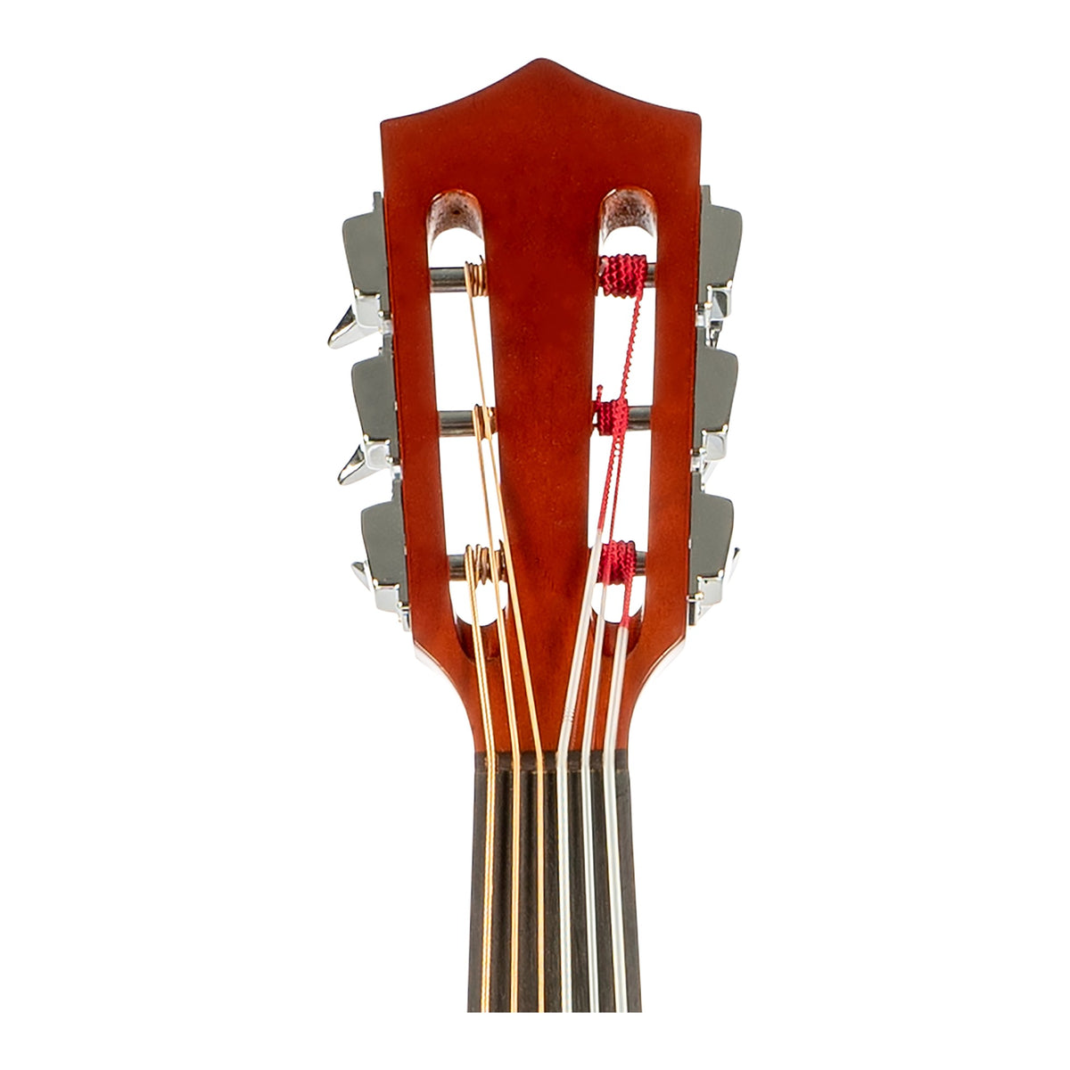 H. Jimenez LGTN2 Student Guitarrón, headstock front with tuners