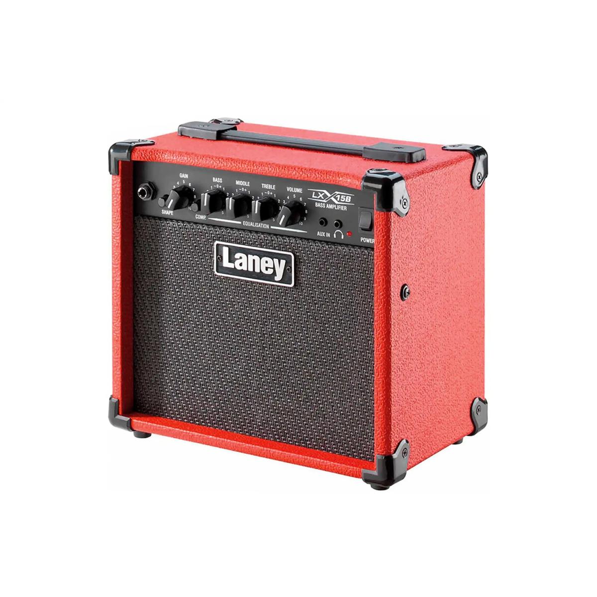 Laney-LX15B-RED-Bass-Combo-Amp1 | Terry Carter Music Store