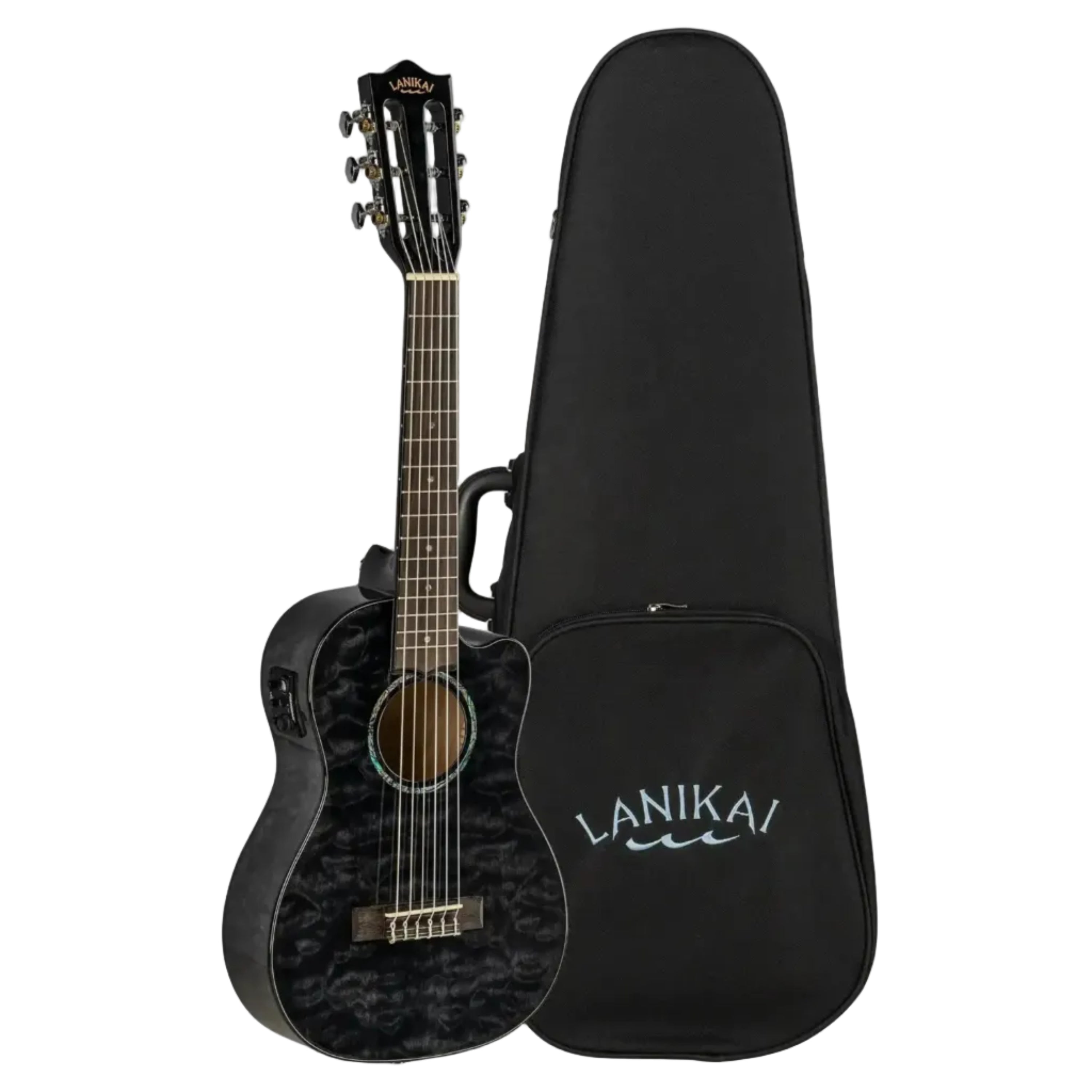 Lanikai-Black-Maple-Guitelele7 | Terry Carter Music Store