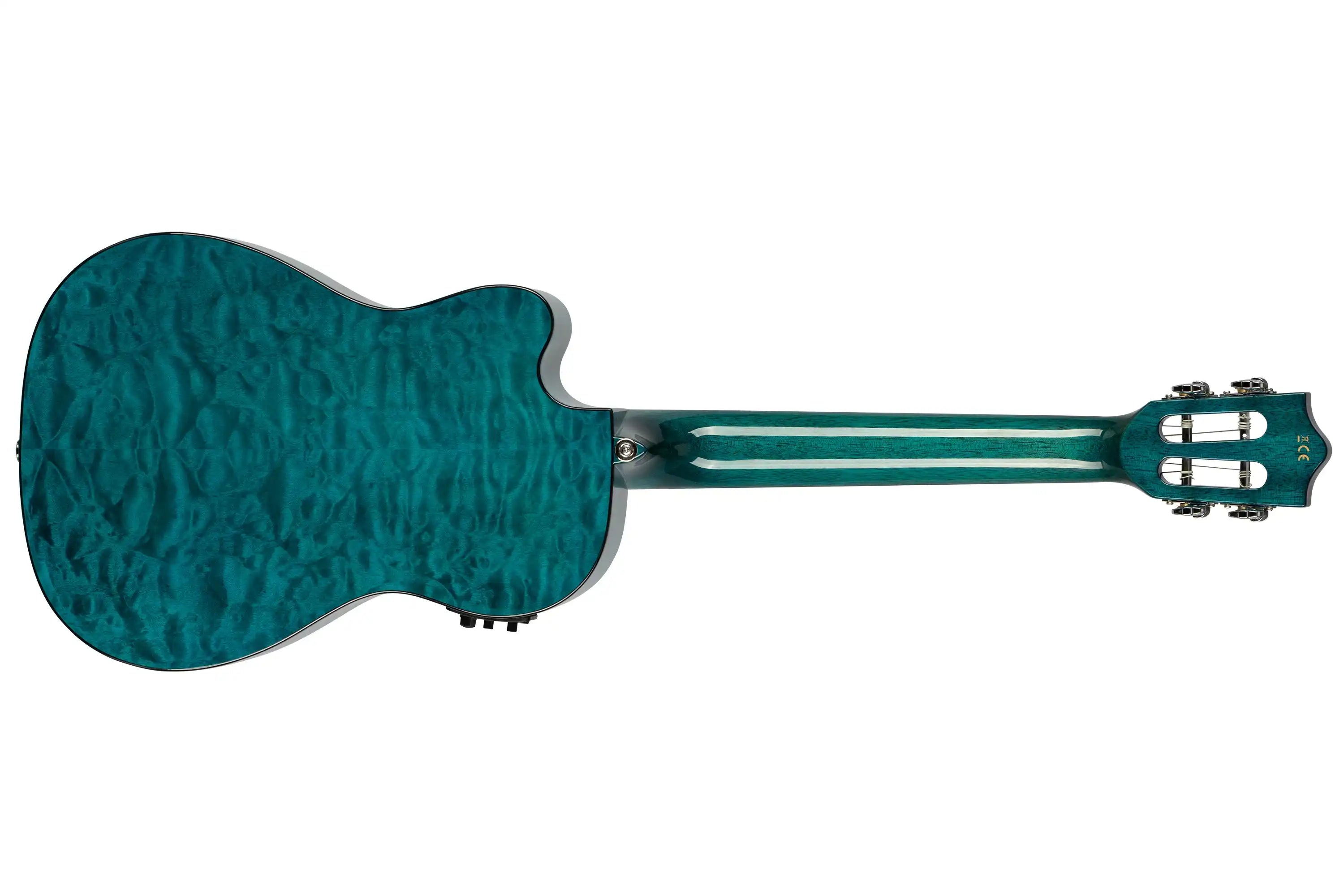 Lanikai-Blue-Maple-Baritone-Ukulele1 | Terry Carter Music Store