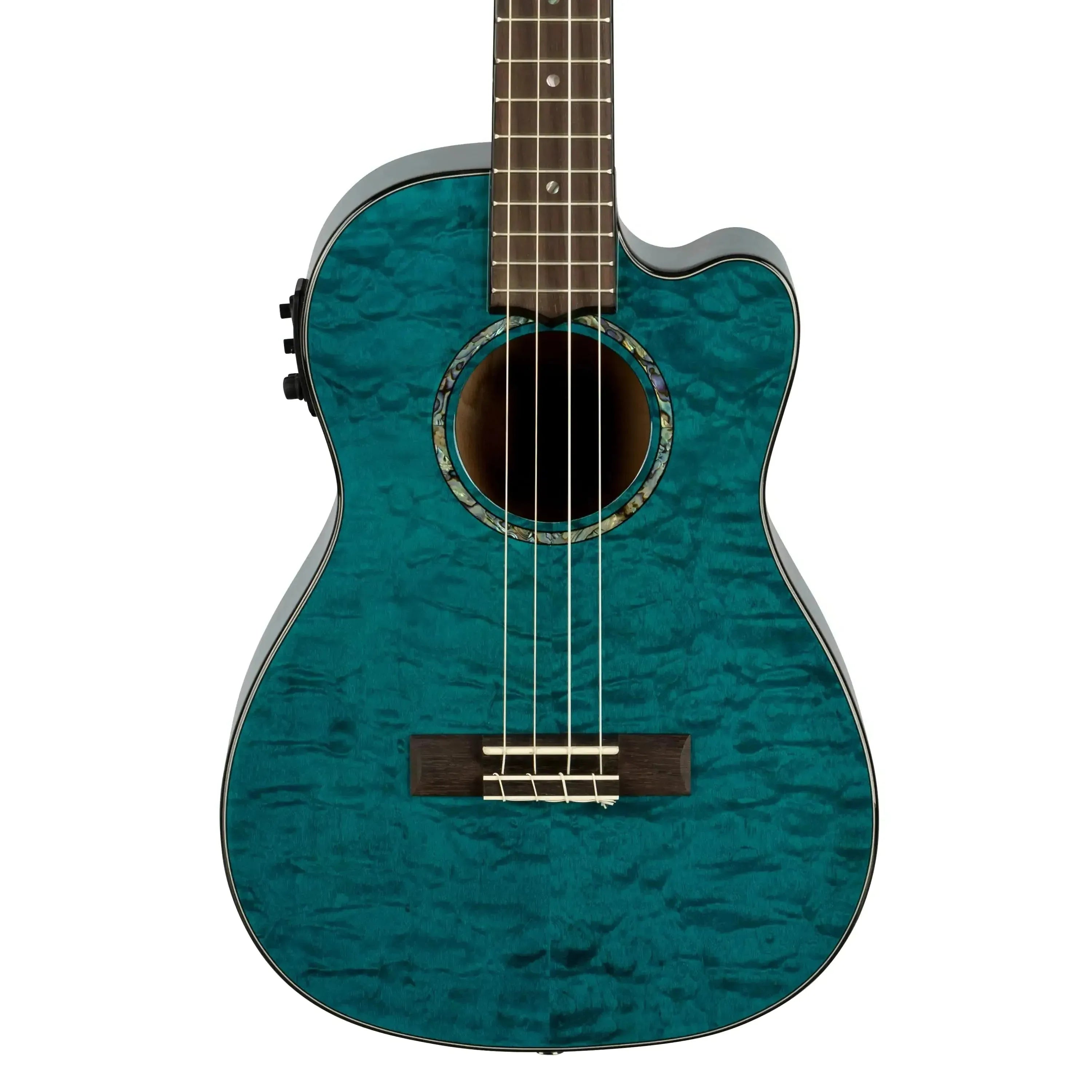 Lanikai-Blue-Maple-Baritone-Ukulele5 | Terry Carter Music Store