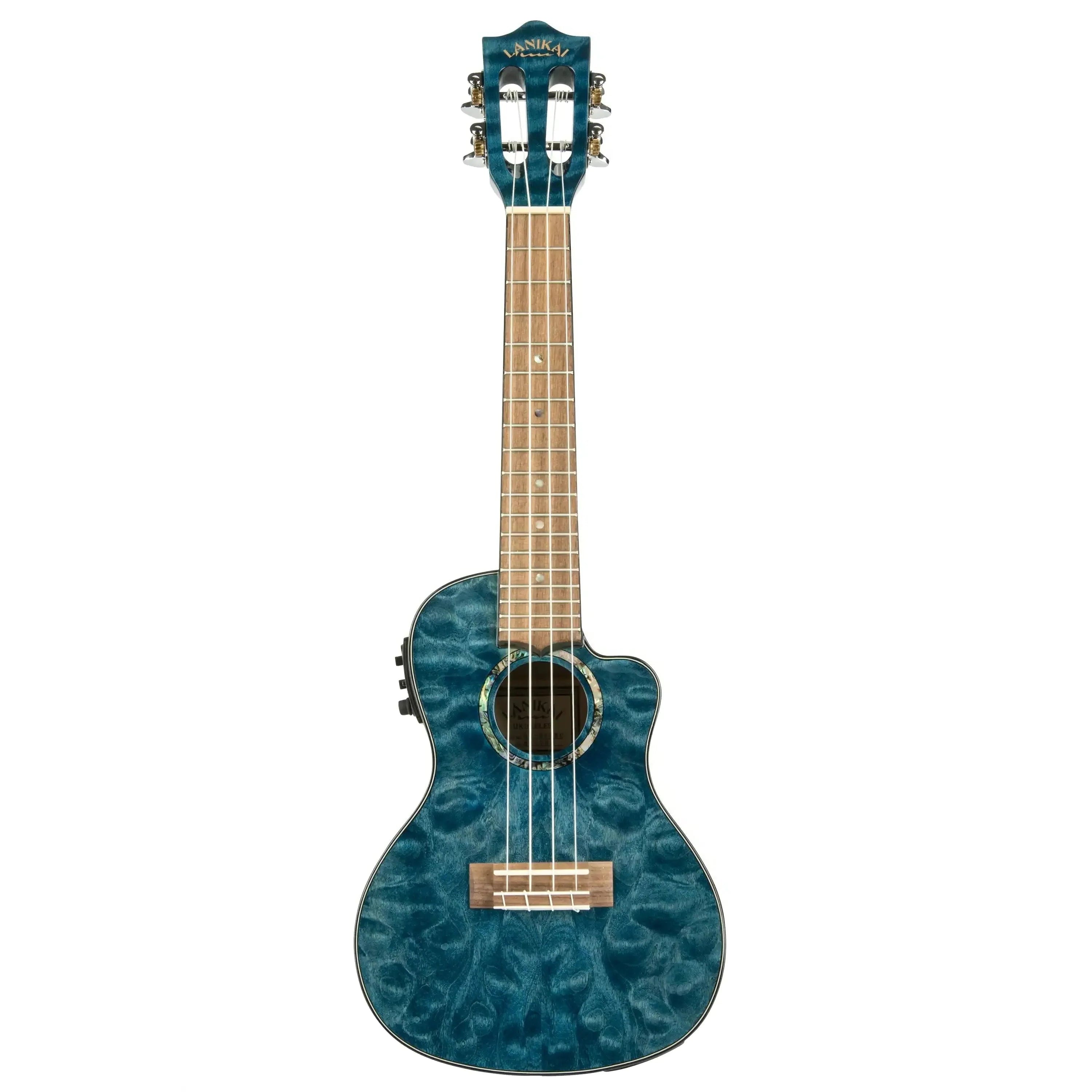 Lanikai-Blue-Maple-Concert-Ukulele4 | Terry Carter Music Store