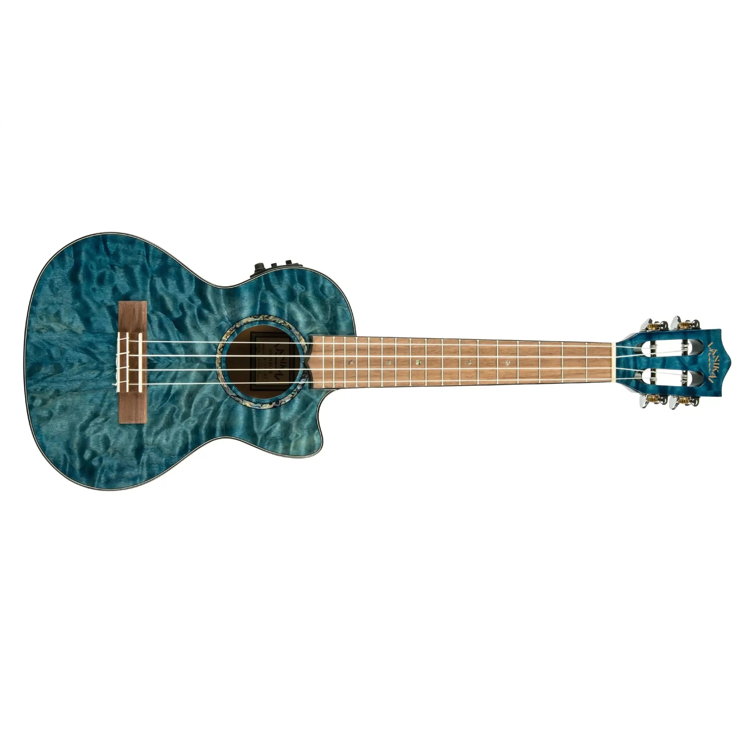Lanikai-Blue-Maple-Tenor-Ukulele4 | Terry Carter Music Store